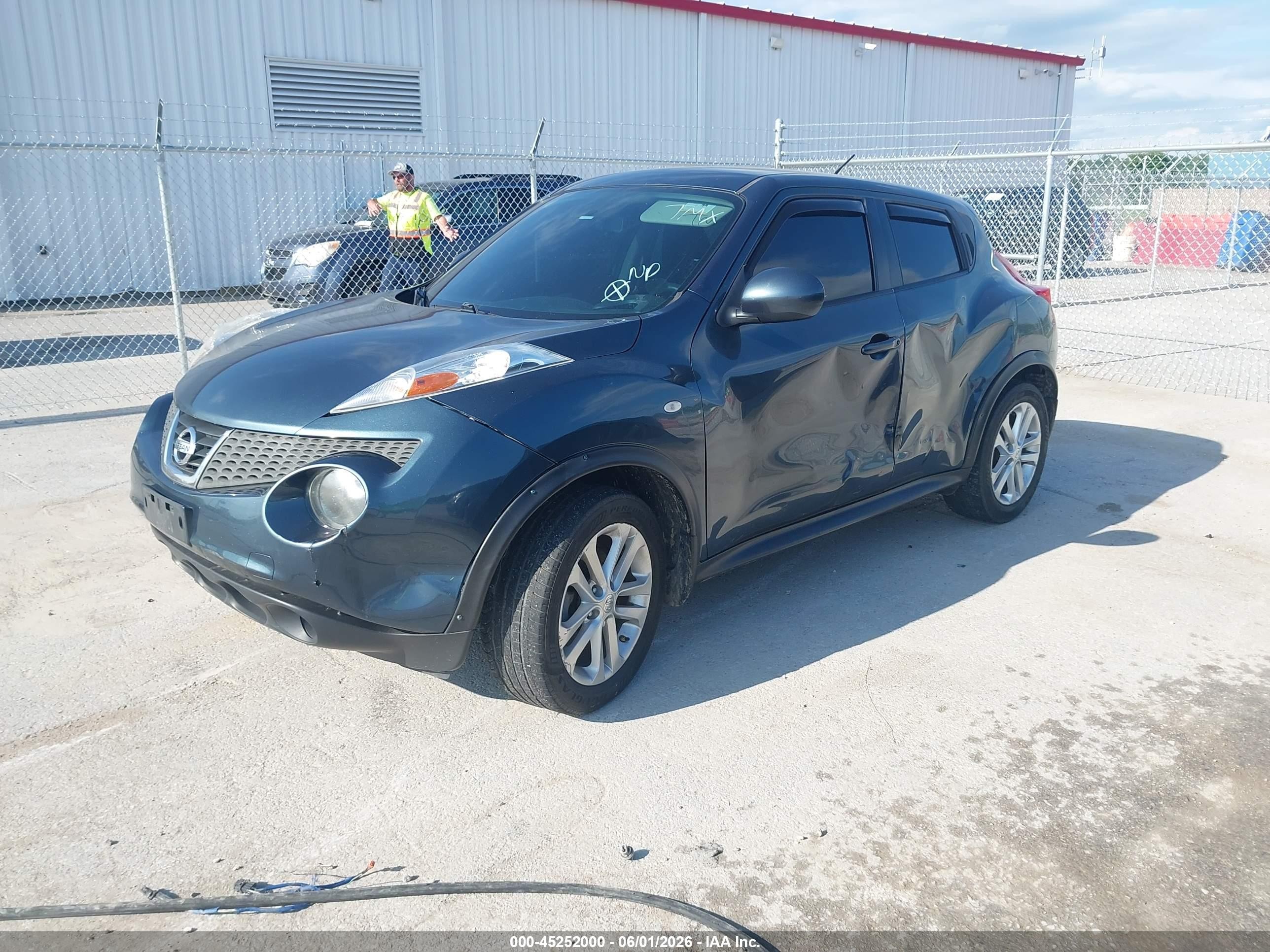 2012 Nissan Juke S Green vin: JN8AF5MV3CT124437
