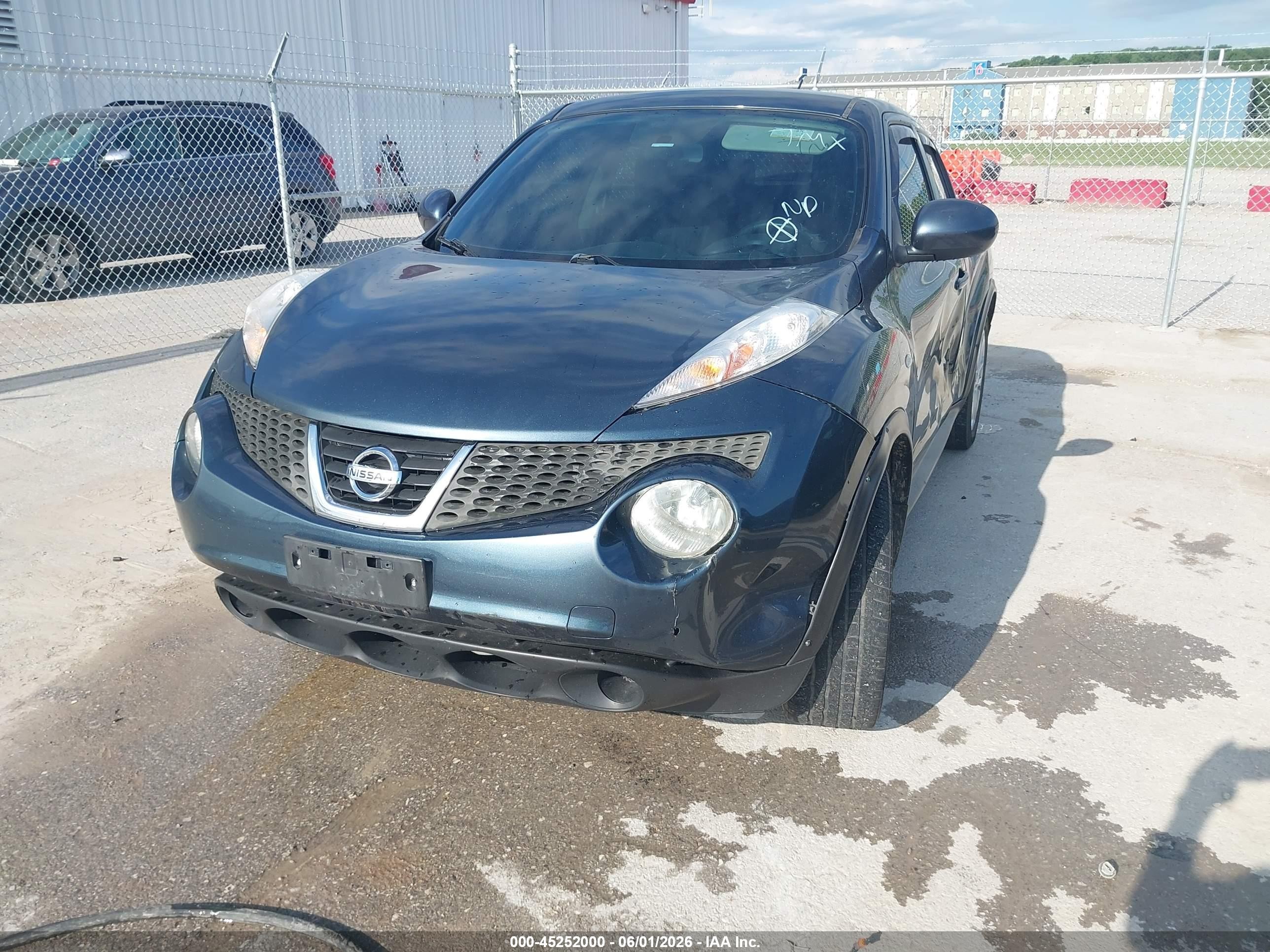 2012 Nissan Juke S Green vin: JN8AF5MV3CT124437