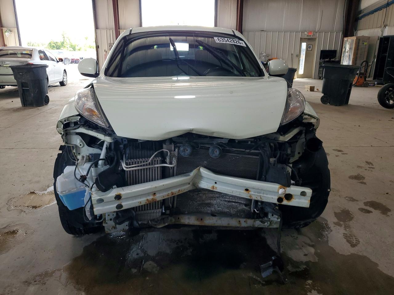 2012 Nissan Juke S White vin: JN8AF5MV3CT125958