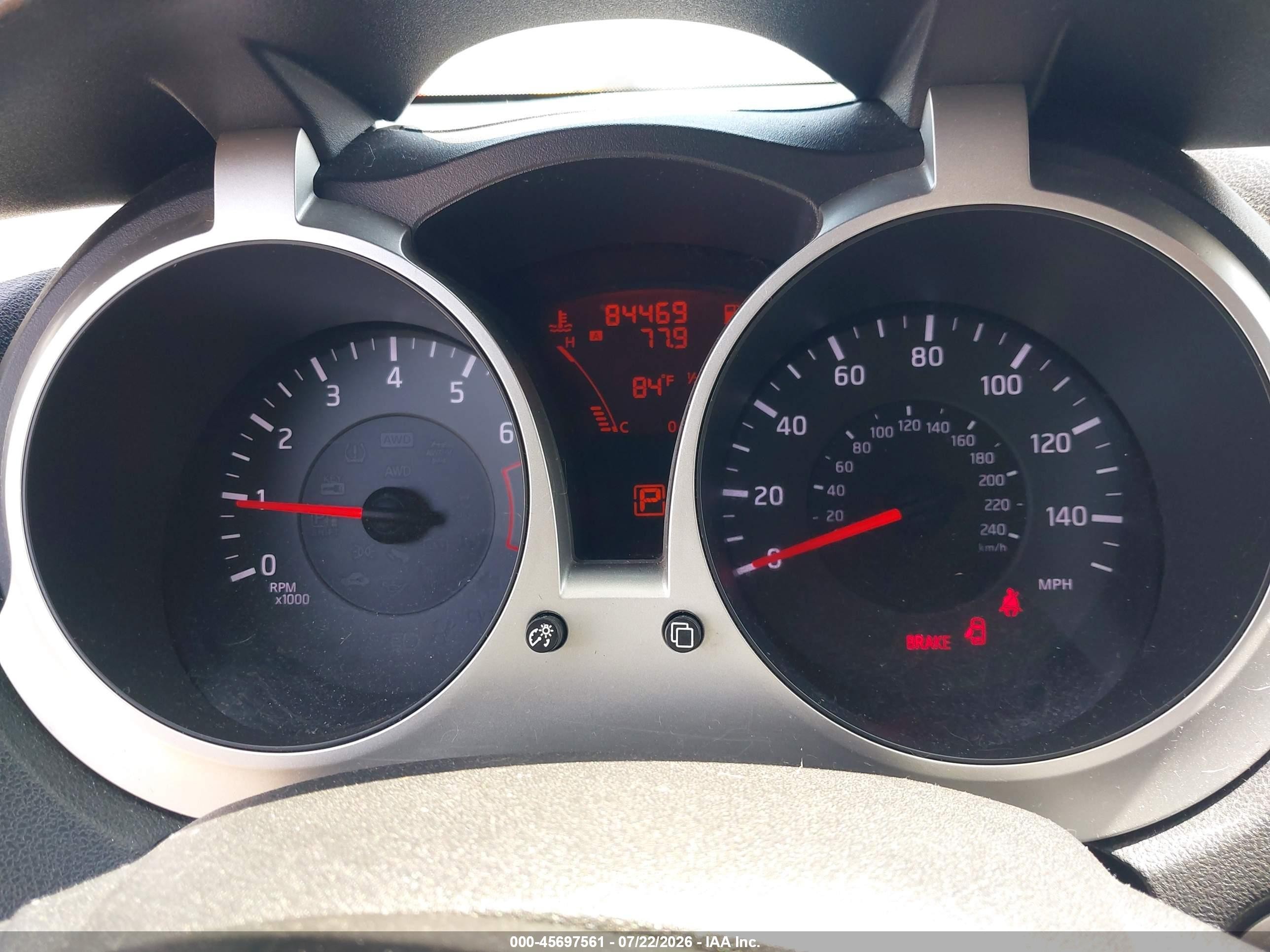 2013 Nissan Juke Sl Gray vin: JN8AF5MV3DT208937