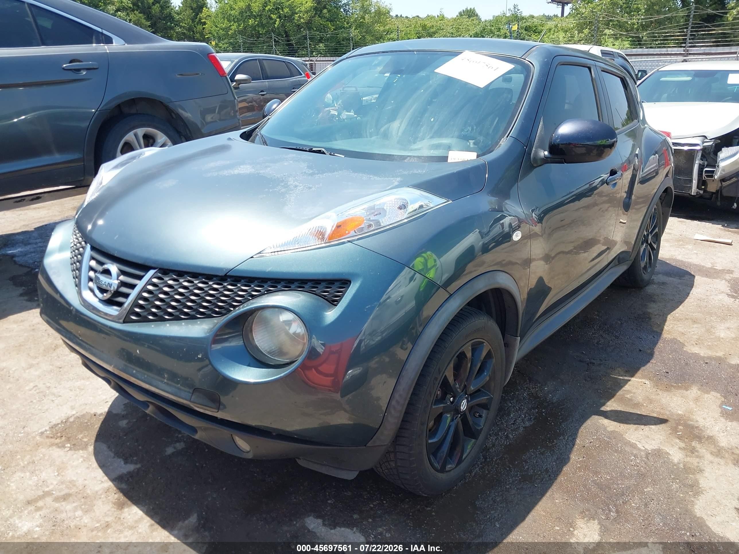 2013 Nissan Juke Sl Gray vin: JN8AF5MV3DT208937