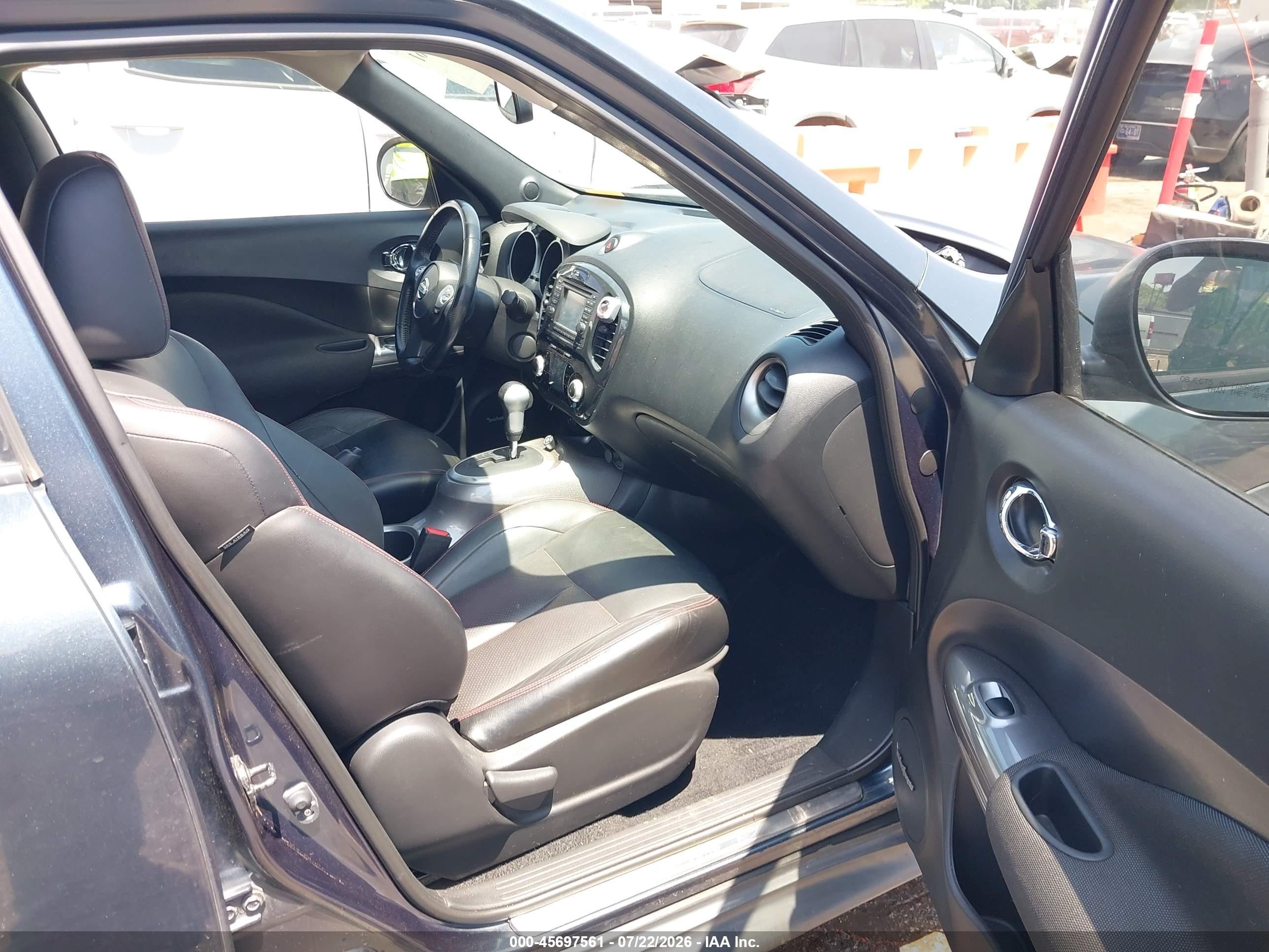 2013 Nissan Juke Sl Gray vin: JN8AF5MV3DT208937