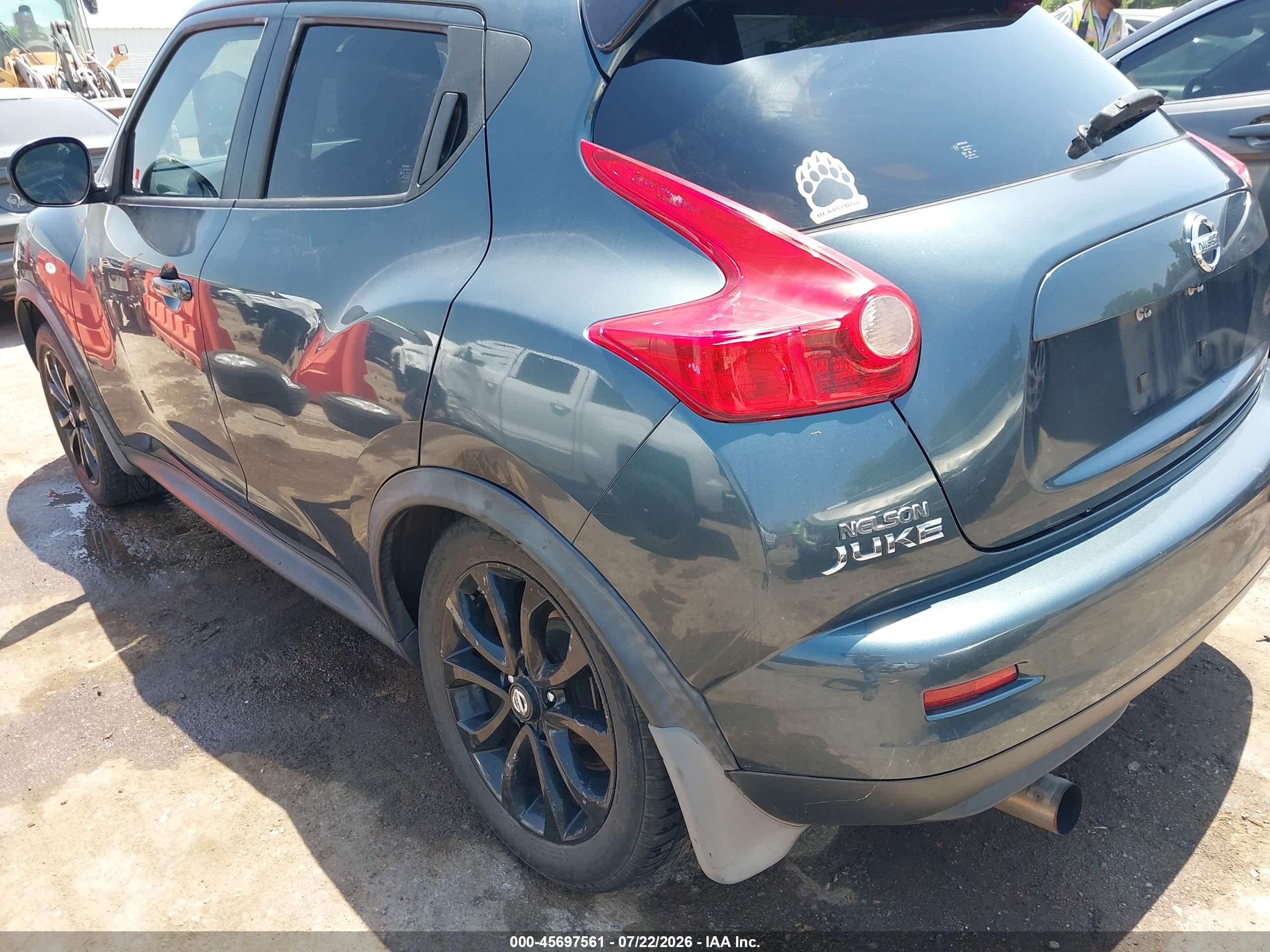 2013 Nissan Juke Sl Gray vin: JN8AF5MV3DT208937