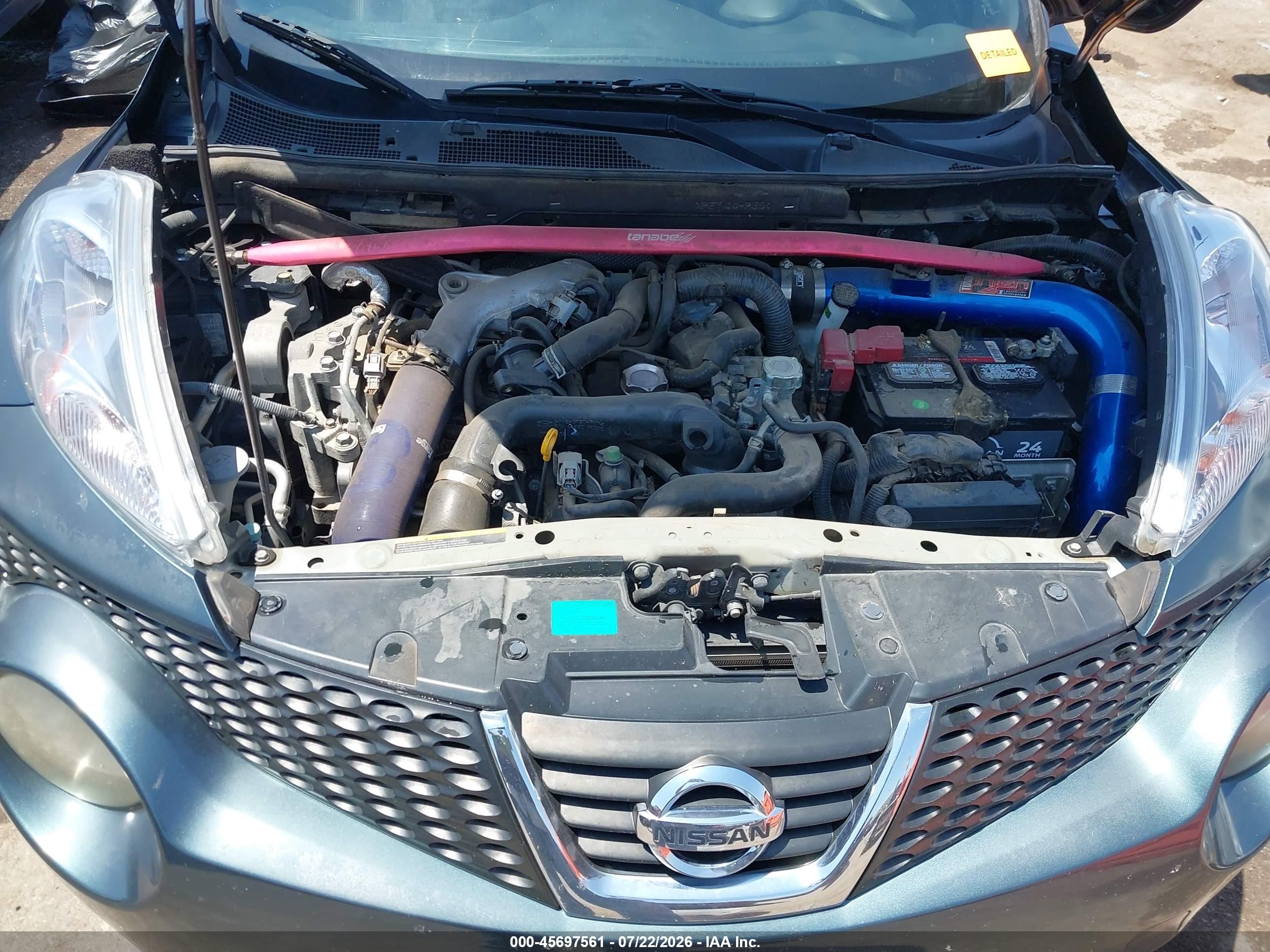 2013 Nissan Juke Sl Gray vin: JN8AF5MV3DT208937
