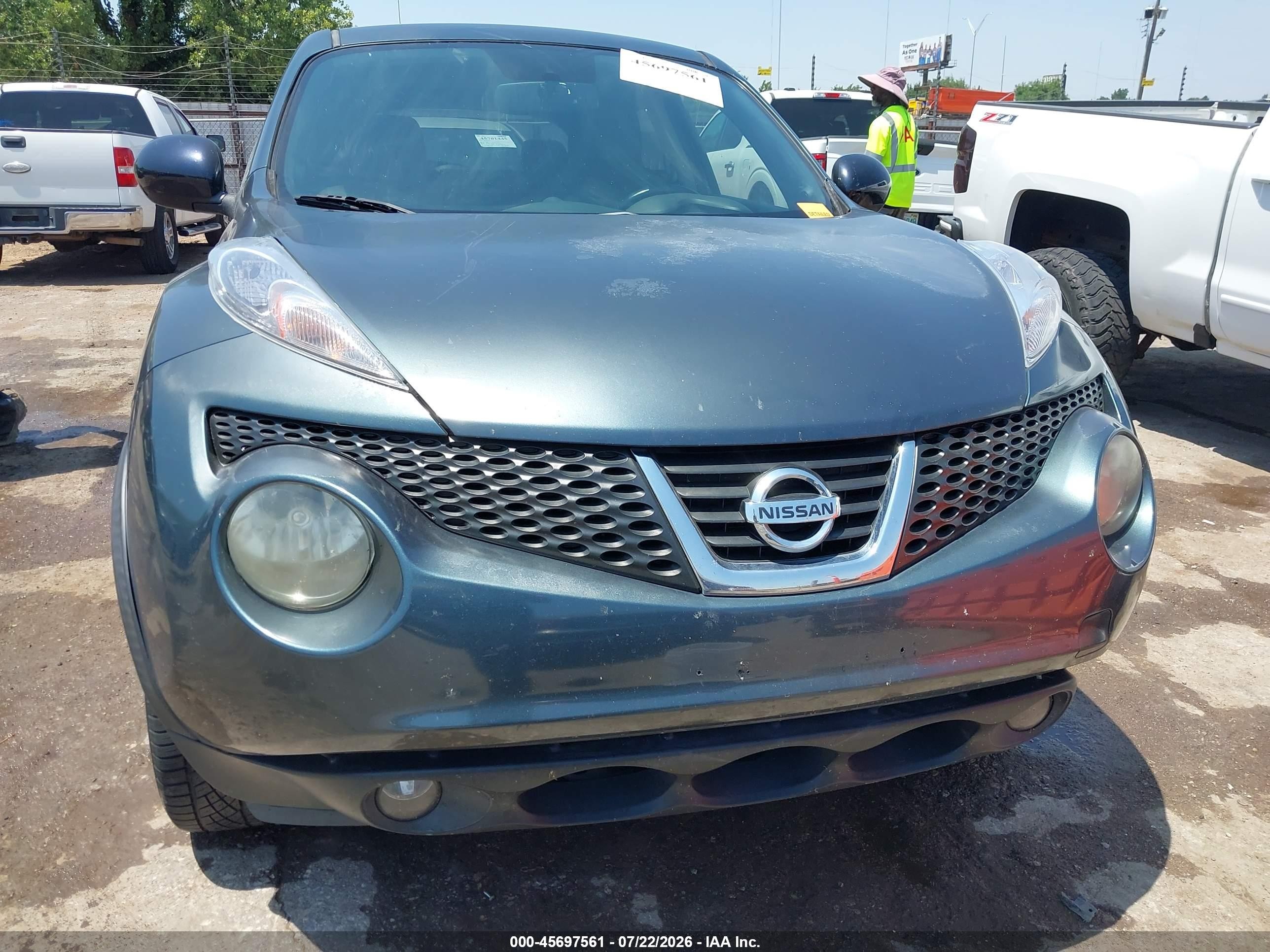 2013 Nissan Juke Sl Gray vin: JN8AF5MV3DT208937