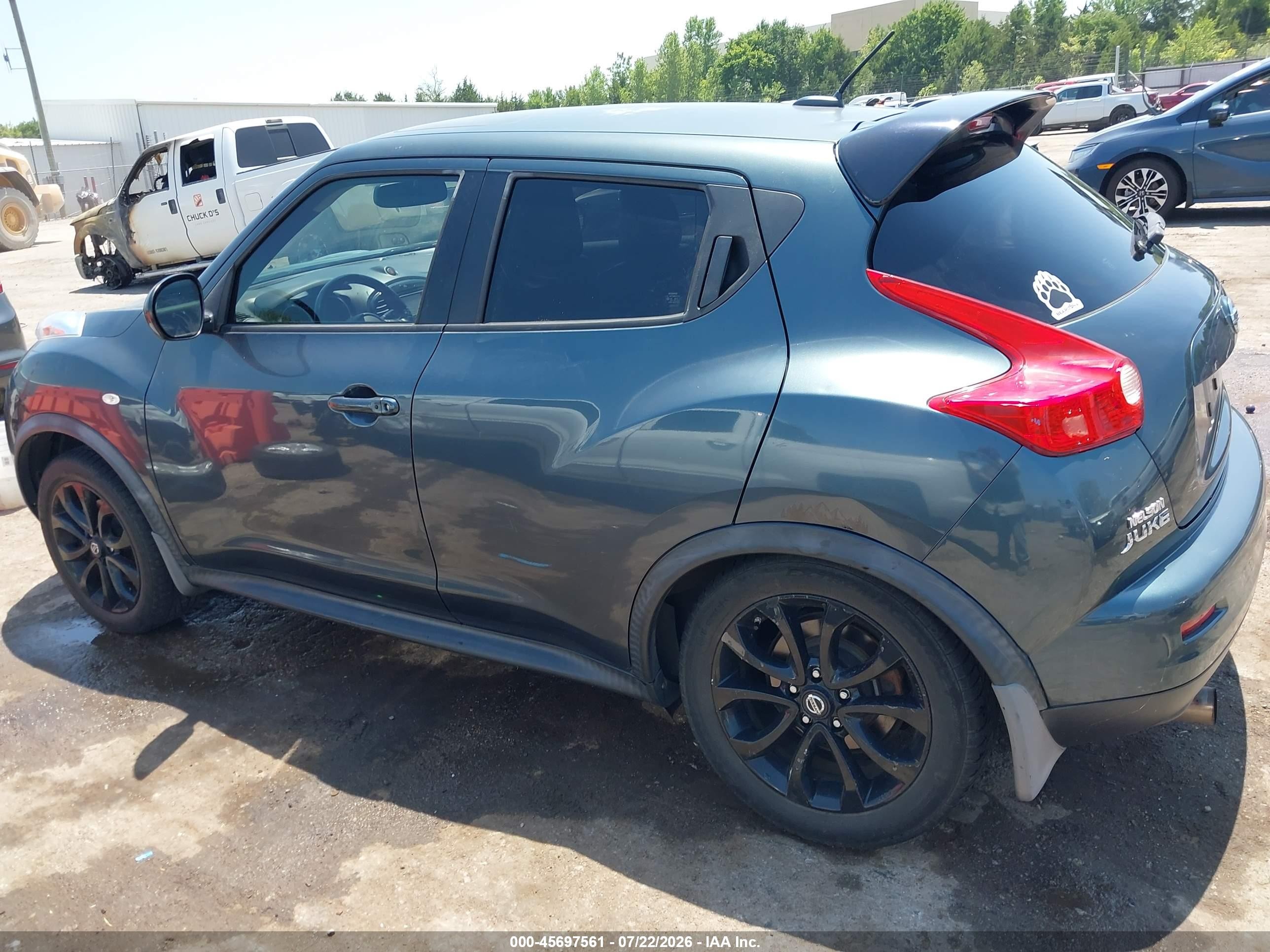 2013 Nissan Juke Sl Gray vin: JN8AF5MV3DT208937