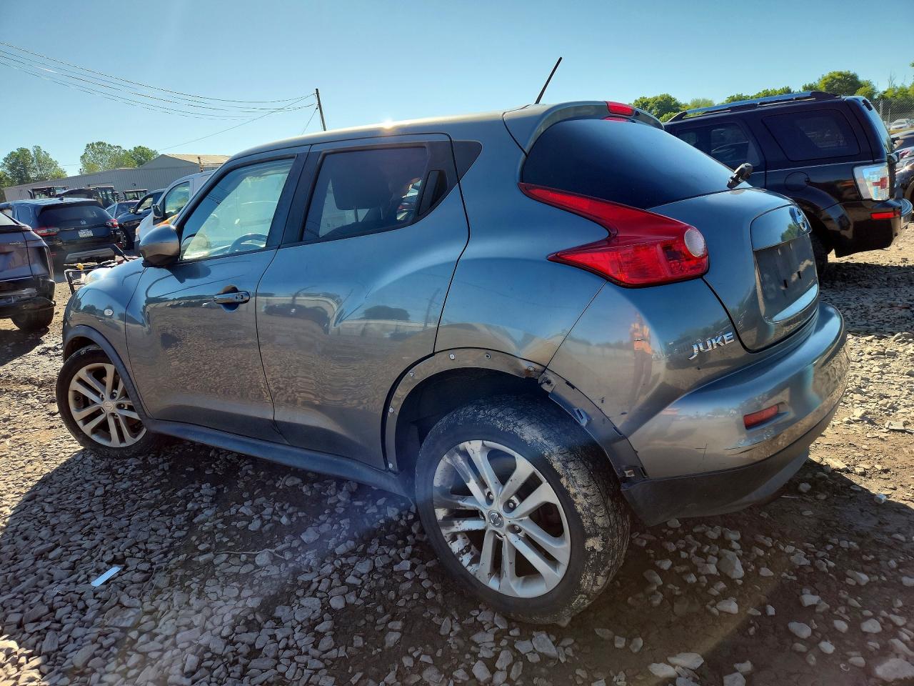 2013 Nissan Juke S Gray vin: JN8AF5MV3DT209814