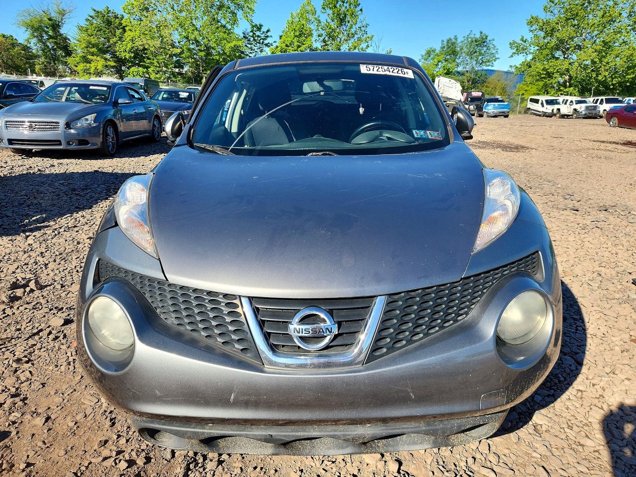 2013 Nissan Juke S Gray vin: JN8AF5MV3DT209814