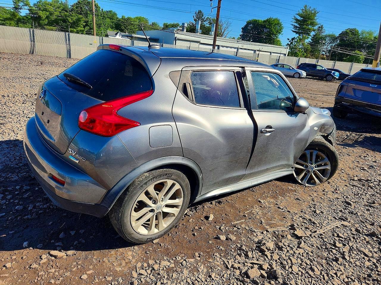 2013 Nissan Juke S Gray vin: JN8AF5MV3DT209814