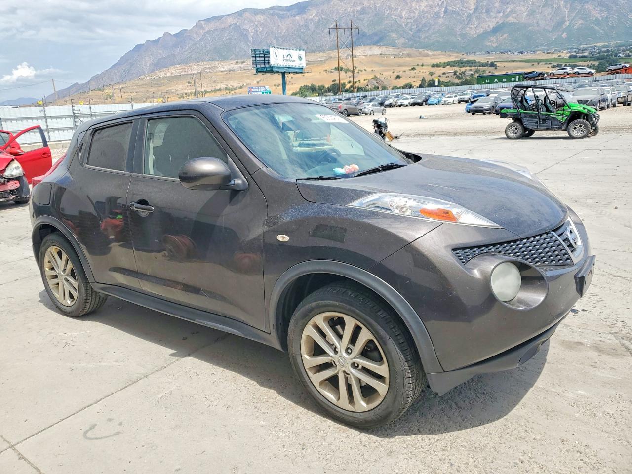2013 Nissan Juke S Gray vin: JN8AF5MV3DT215046