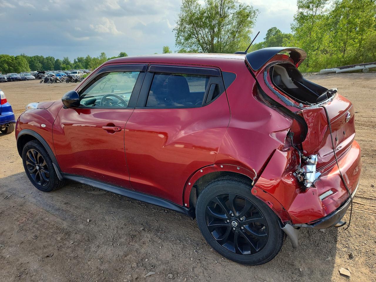 2013 Nissan Juke S Red vin: JN8AF5MV3DT215354