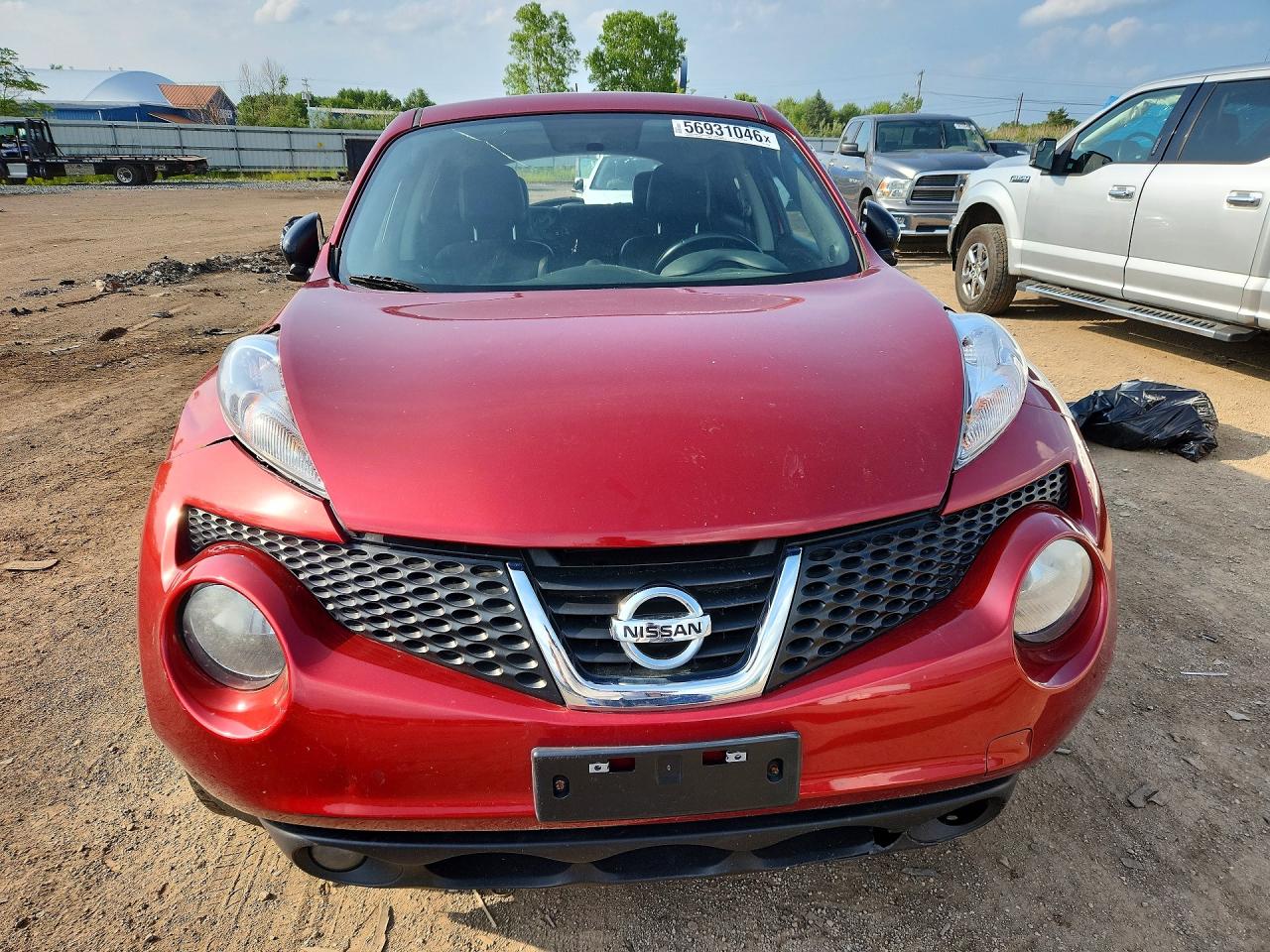 2013 Nissan Juke S Red vin: JN8AF5MV3DT215354