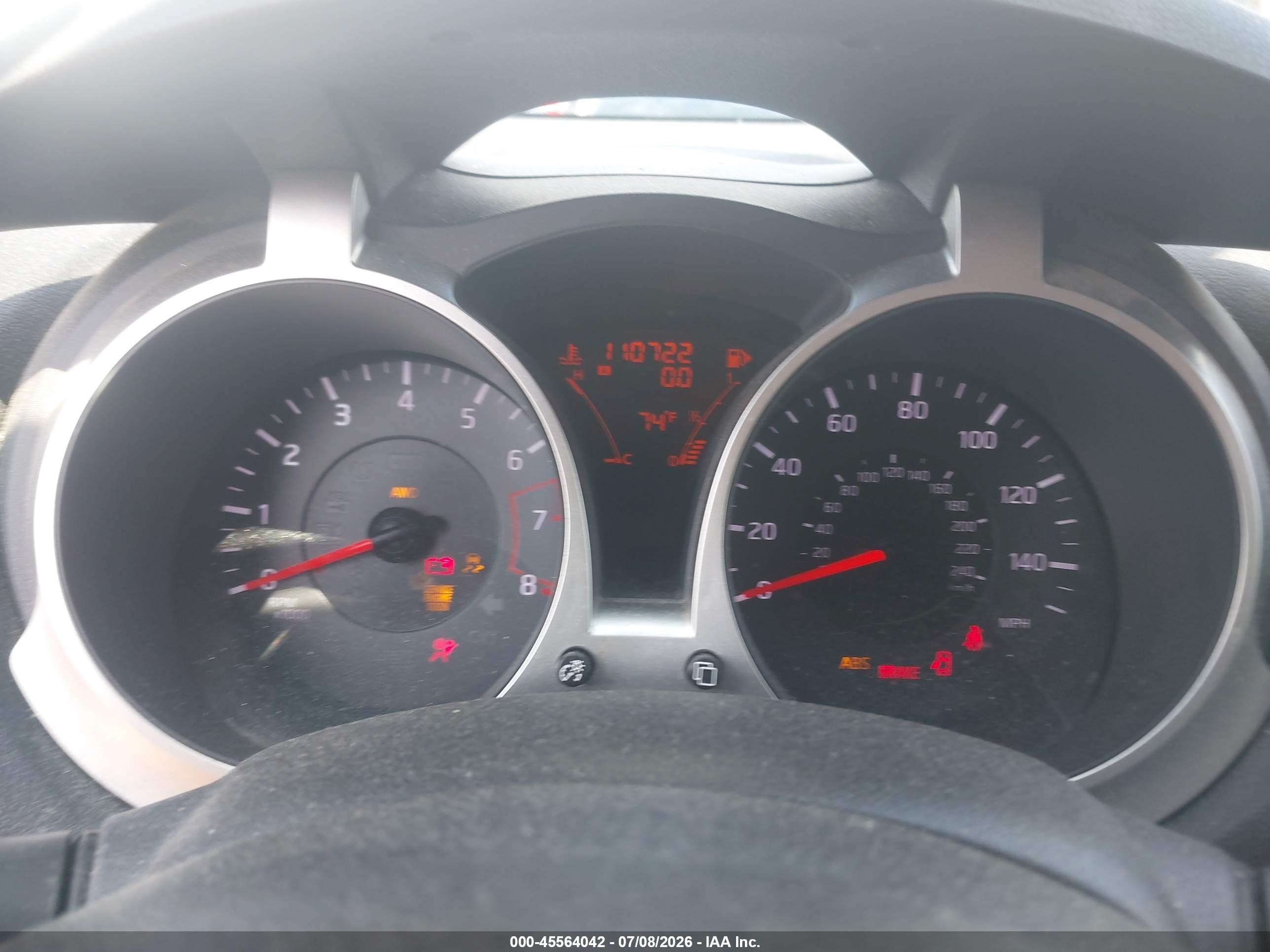 2013 Nissan Juke Sv White vin: JN8AF5MV3DT220716