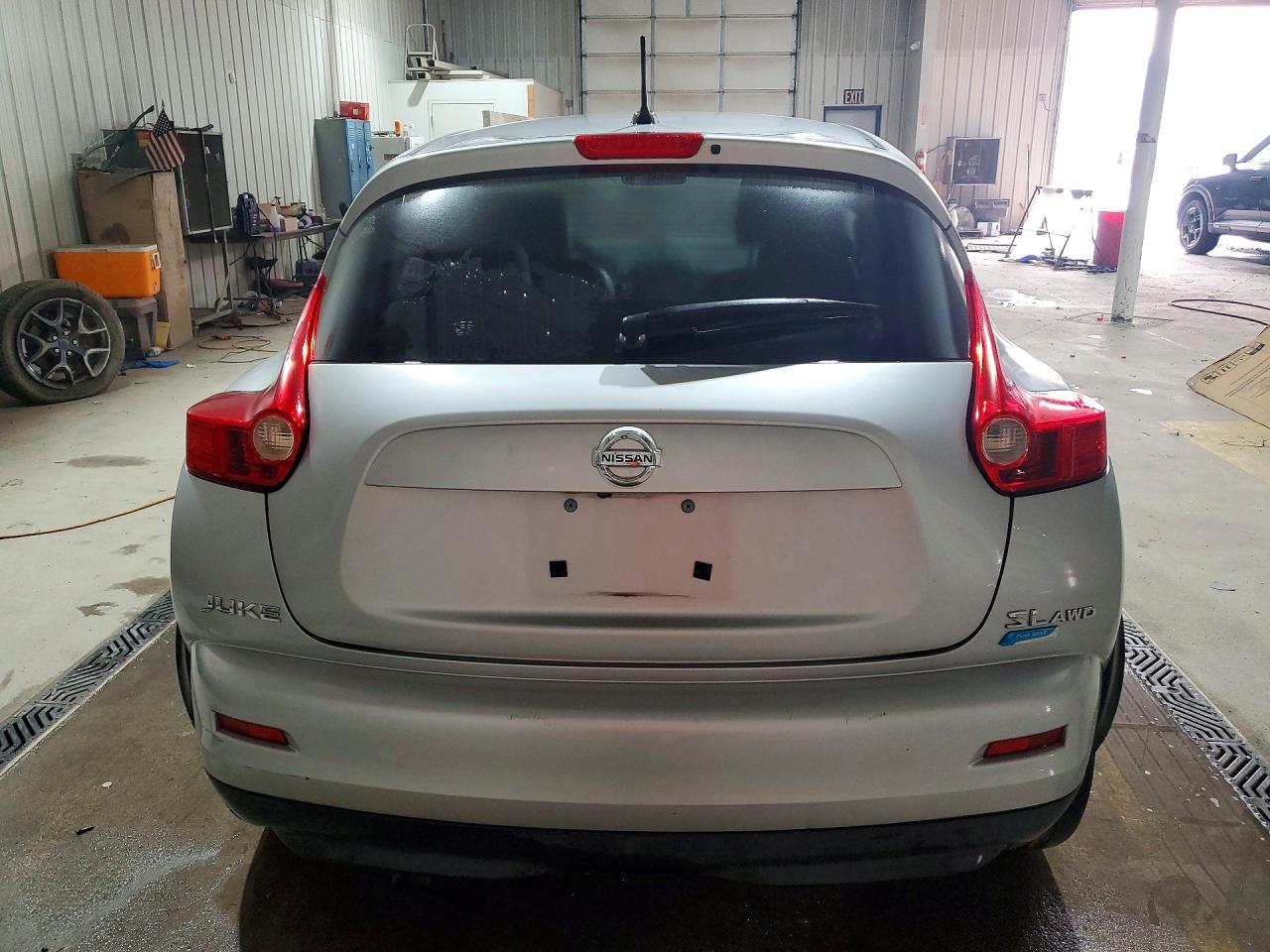 2013 Nissan Juke S/sv/sl Silver vin: JN8AF5MV3DT220831
