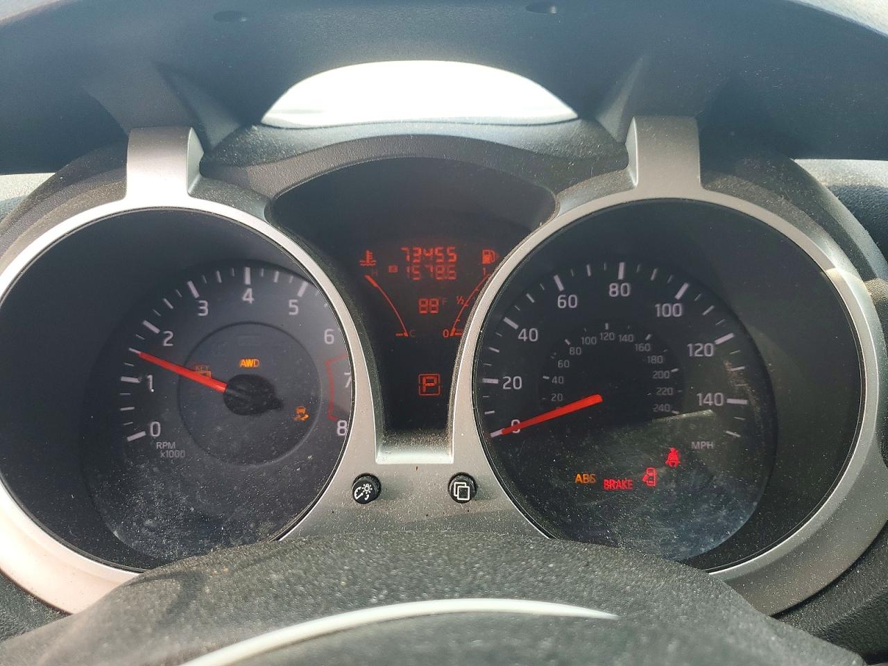 2013 Nissan Juke S/sv/sl Silver vin: JN8AF5MV3DT220831