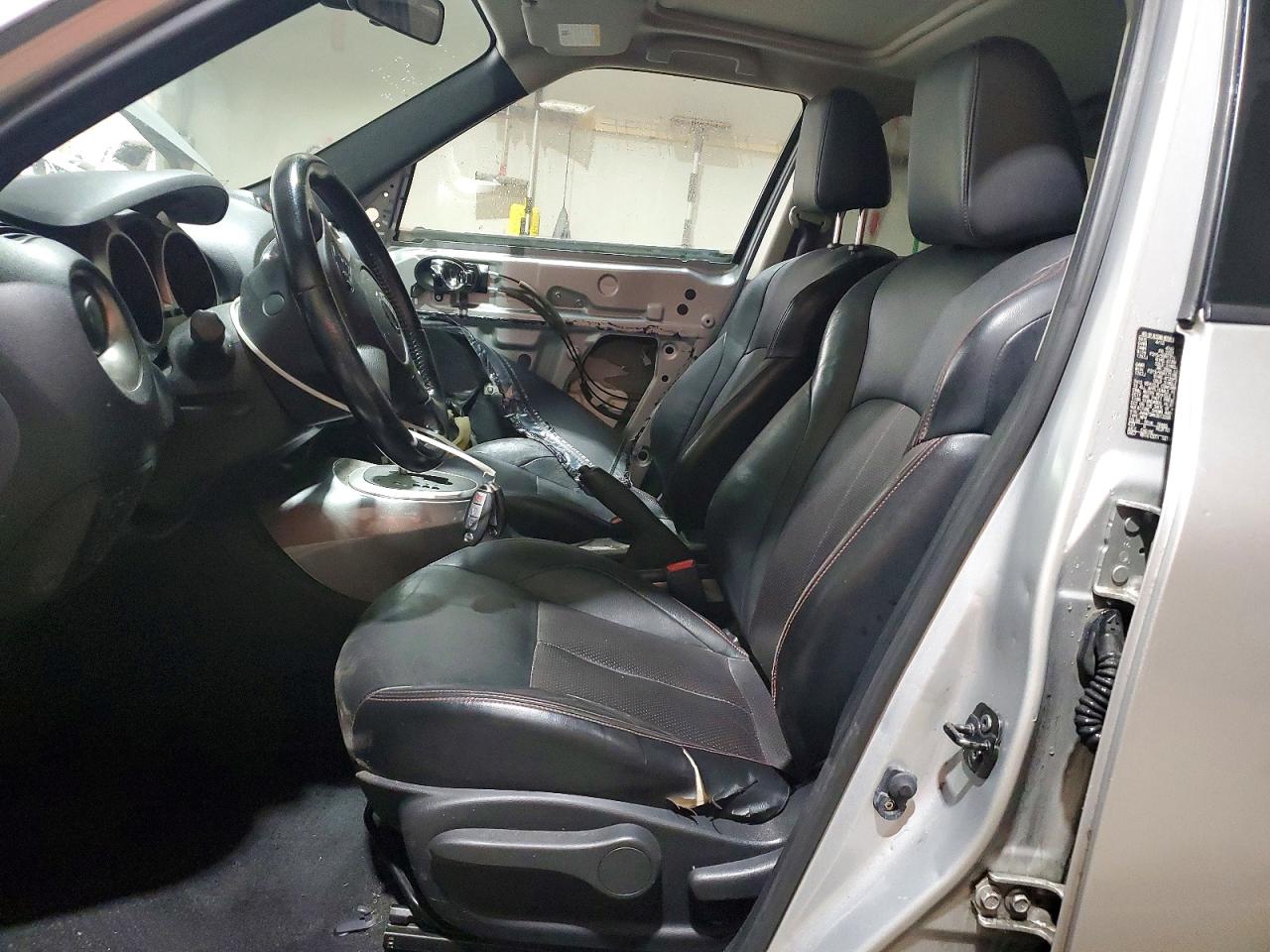 2013 Nissan Juke S/sv/sl Silver vin: JN8AF5MV3DT220831