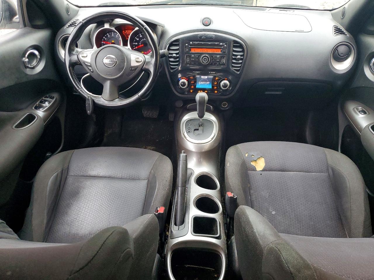 2013 Nissan Juke S White vin: JN8AF5MV3DT222594