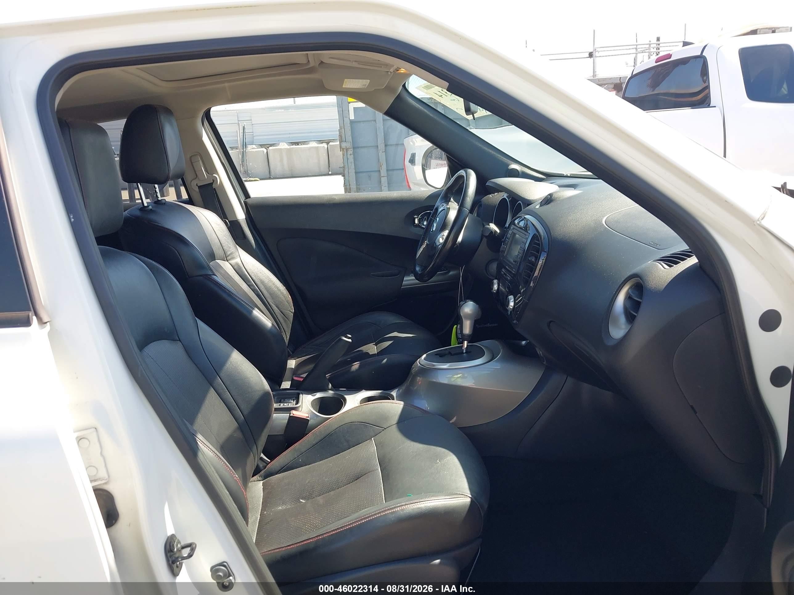 2013 Nissan Juke Sl White vin: JN8AF5MV3DT222692