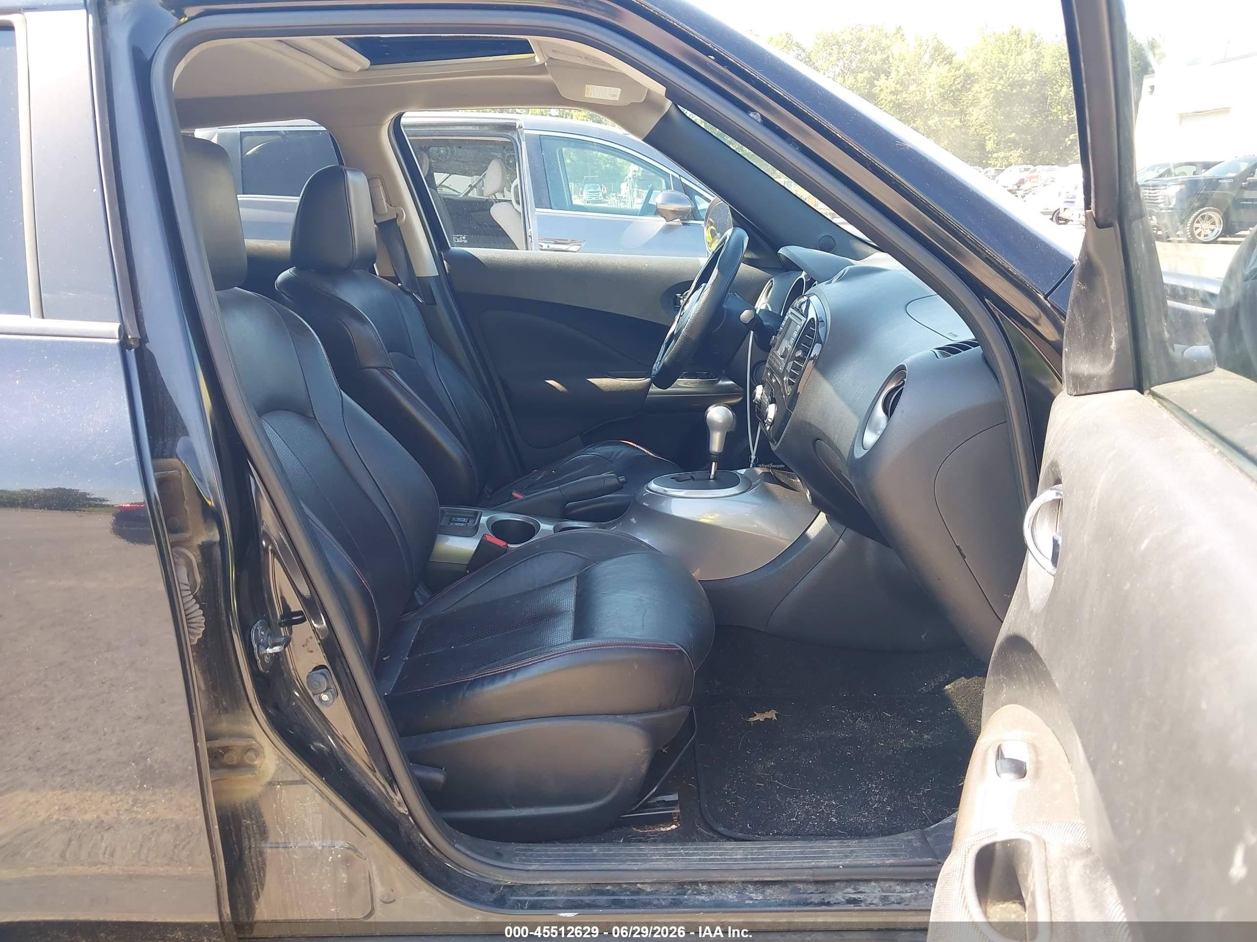 2013 Nissan Juke Sl Black vin: JN8AF5MV3DT227648