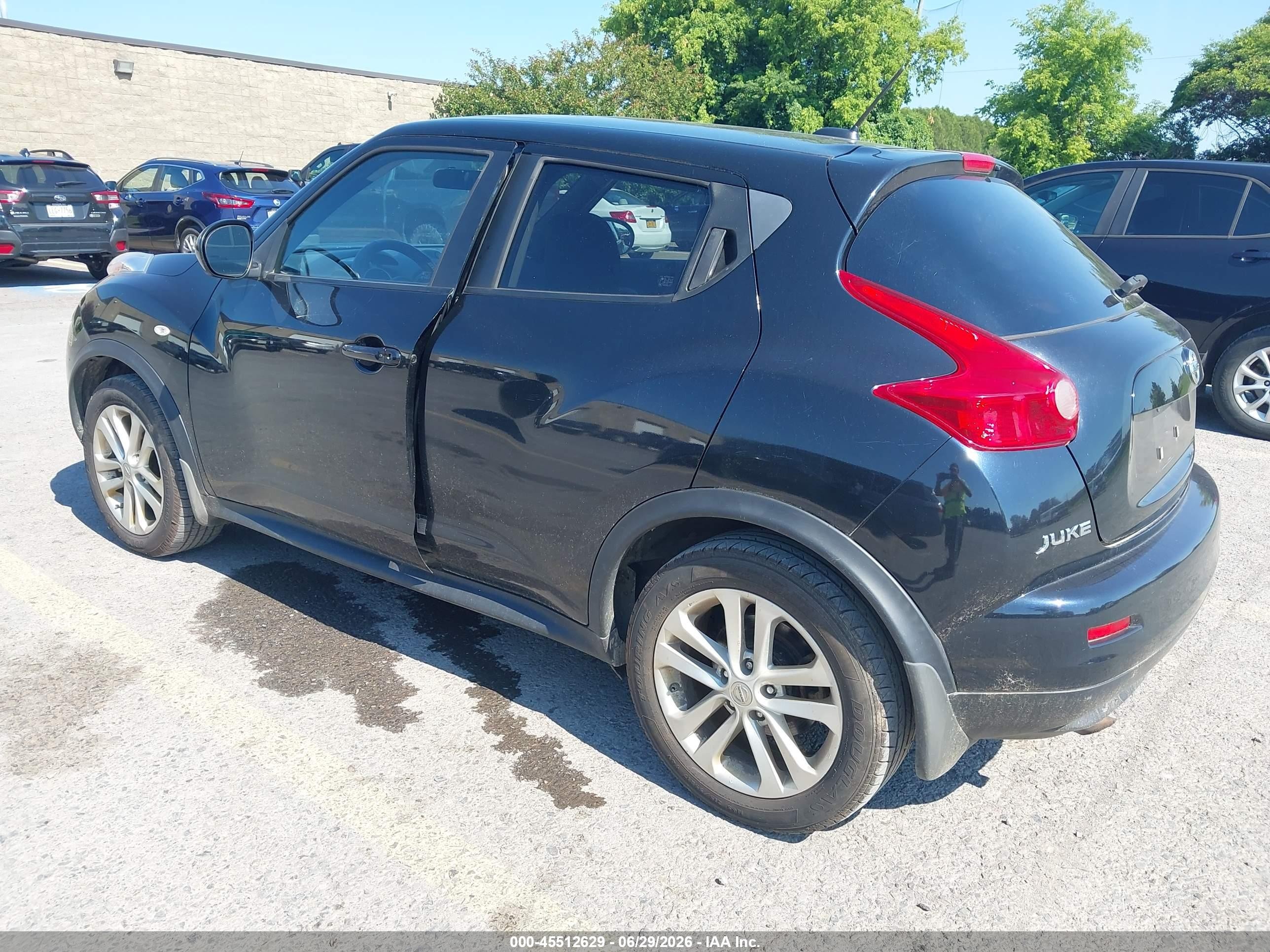 2013 Nissan Juke Sl Black vin: JN8AF5MV3DT227648