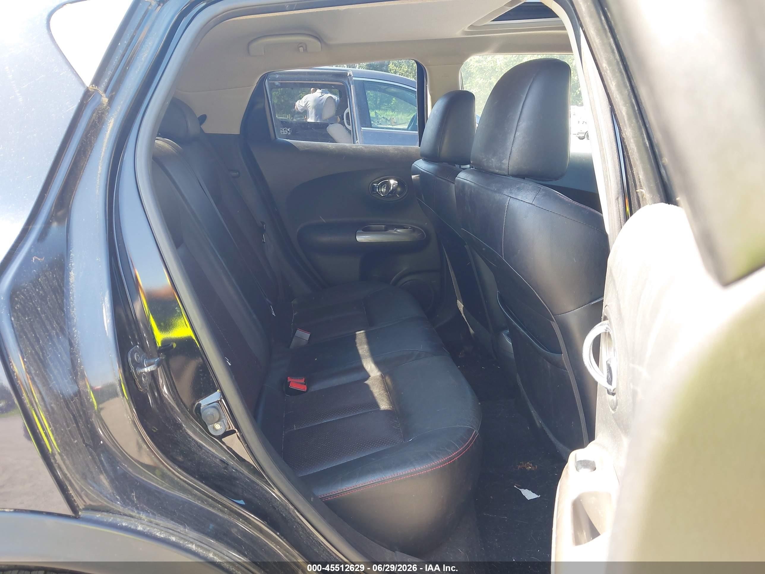 2013 Nissan Juke Sl Black vin: JN8AF5MV3DT227648