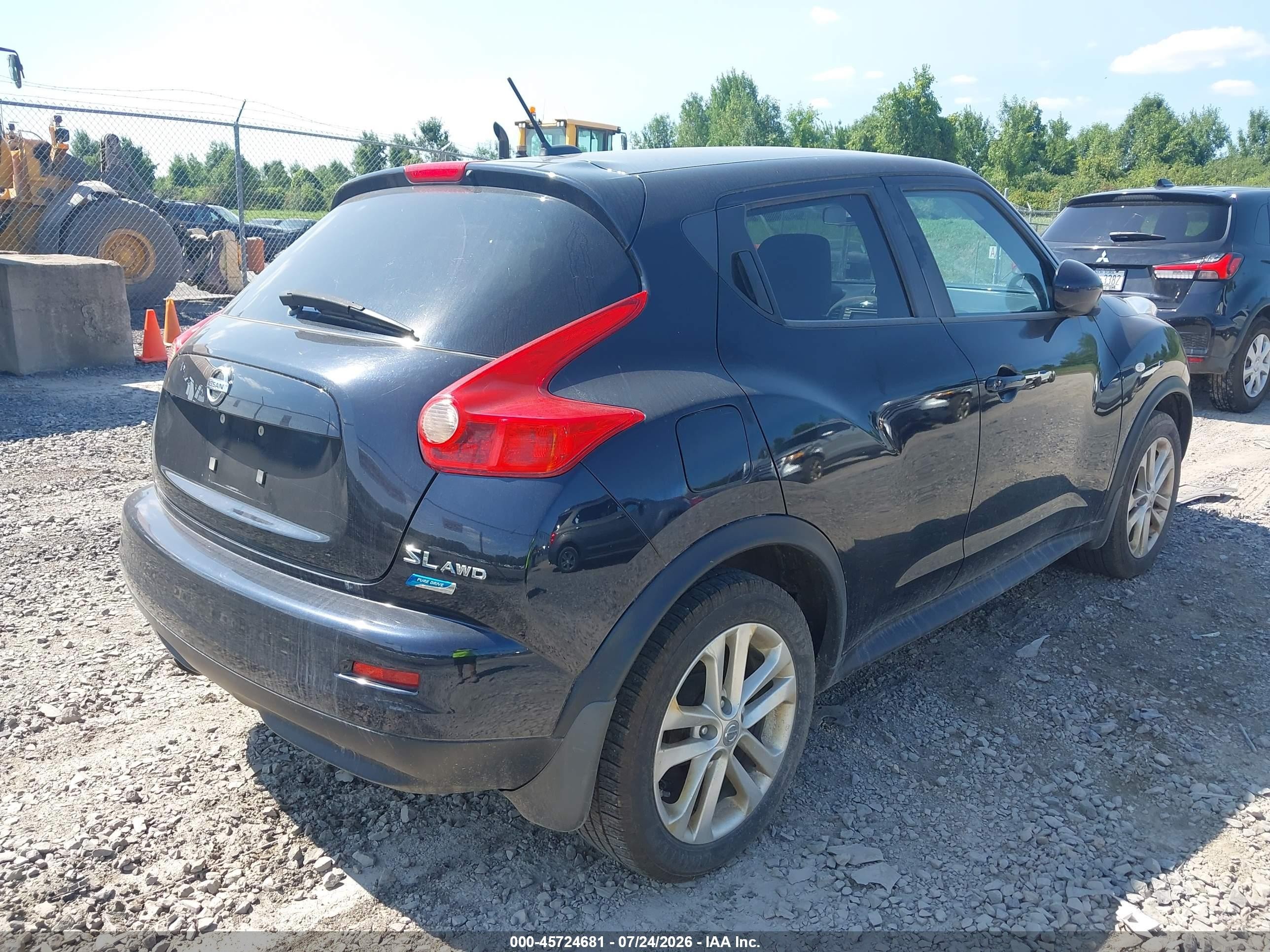 2013 Nissan Juke Sl Dark Blue vin: JN8AF5MV3DT227648