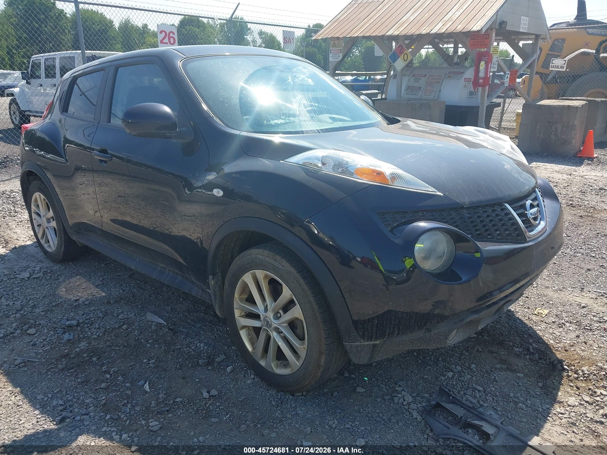 2013 Nissan Juke Sl Dark Blue vin: JN8AF5MV3DT227648