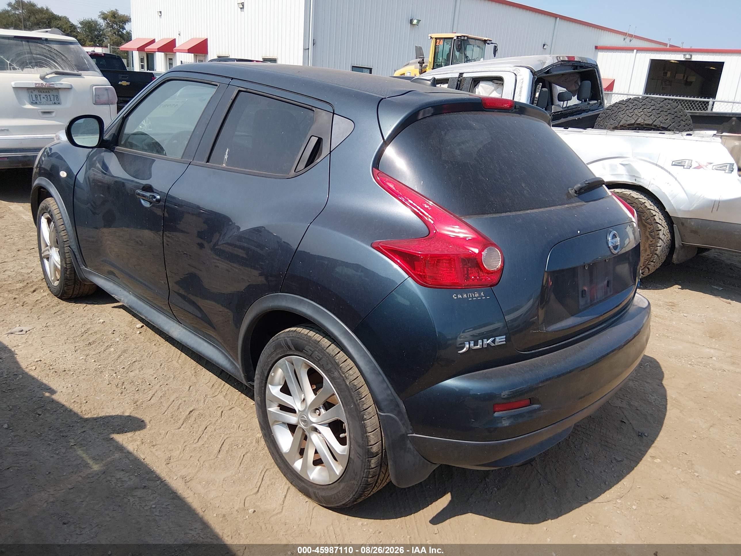 2013 Nissan Juke Sl Blue vin: JN8AF5MV3DT231392