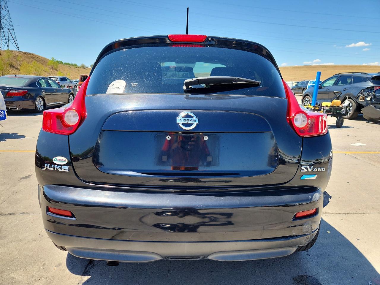 2014 Nissan Juke Sv Blue vin: JN8AF5MV3ET362467
