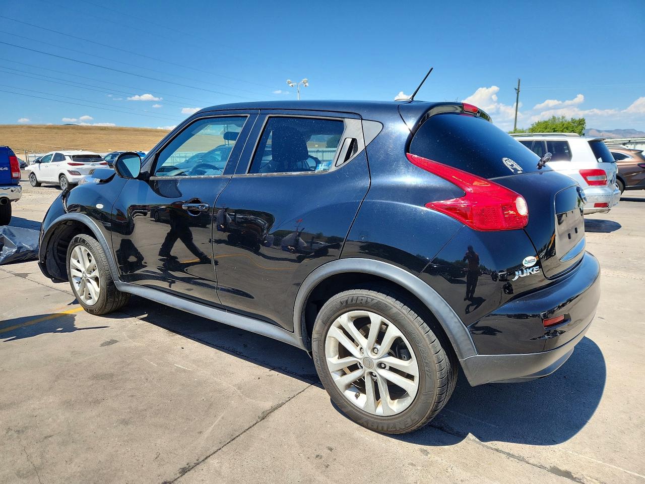 2014 Nissan Juke Sv Blue vin: JN8AF5MV3ET362467