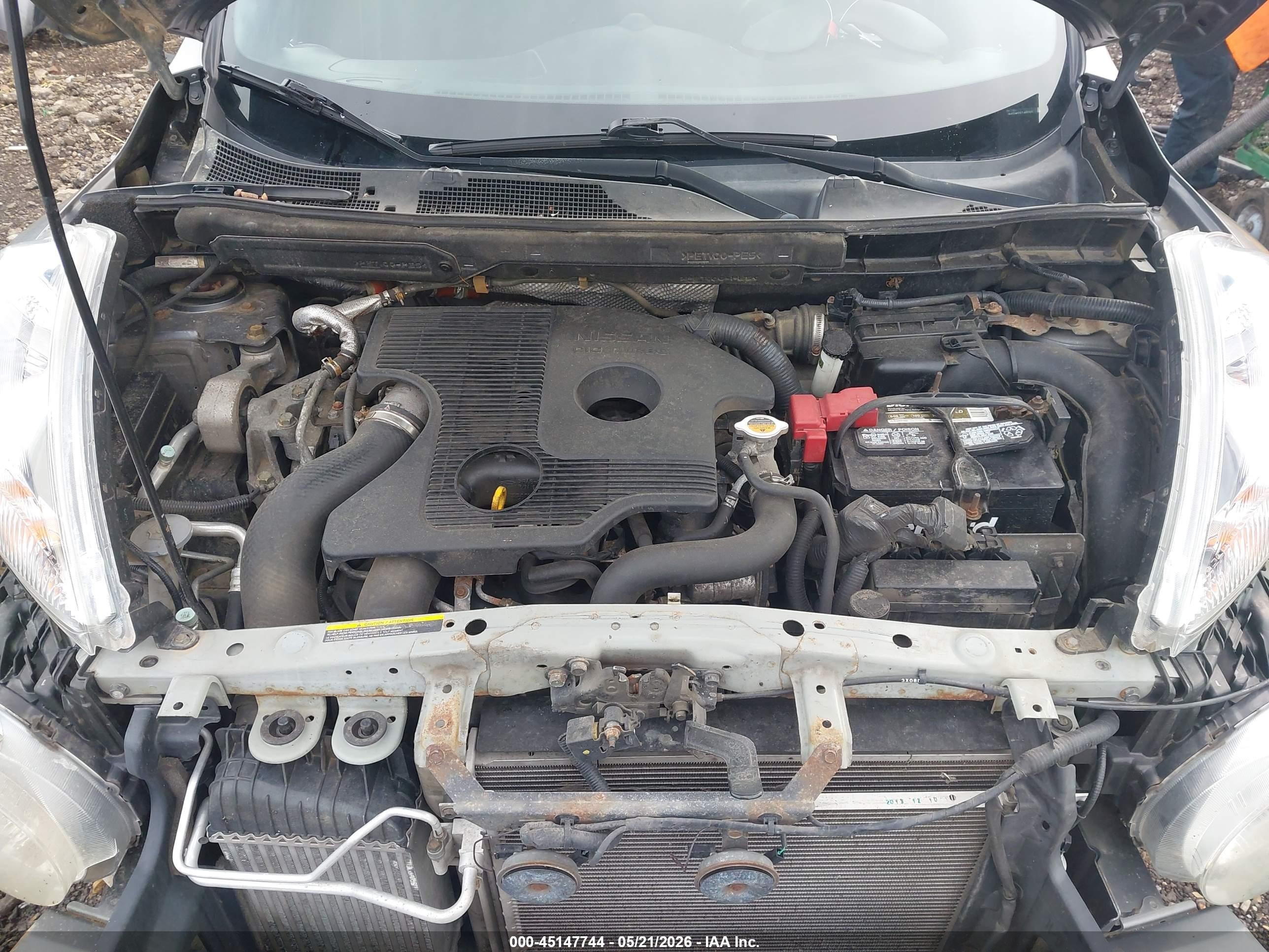 2014 Nissan Juke S Серый vin: JN8AF5MV3ET480793