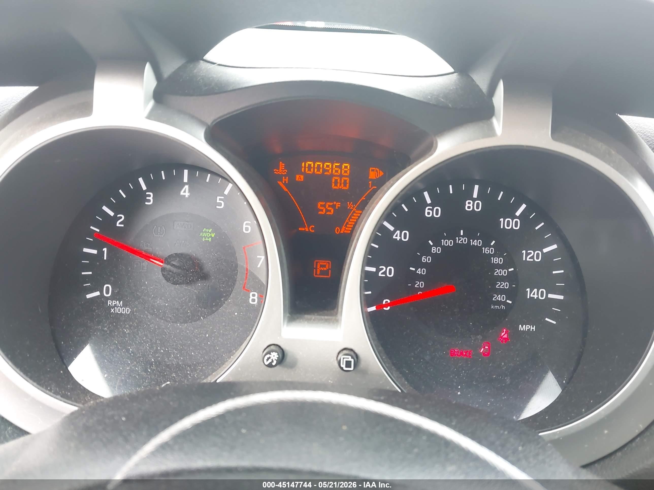 2014 Nissan Juke S Серый vin: JN8AF5MV3ET480793