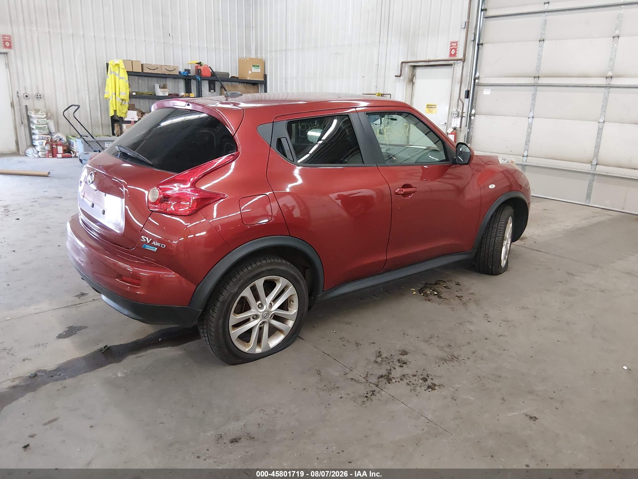 2014 Nissan Juke Sv Red vin: JN8AF5MV3ET482012