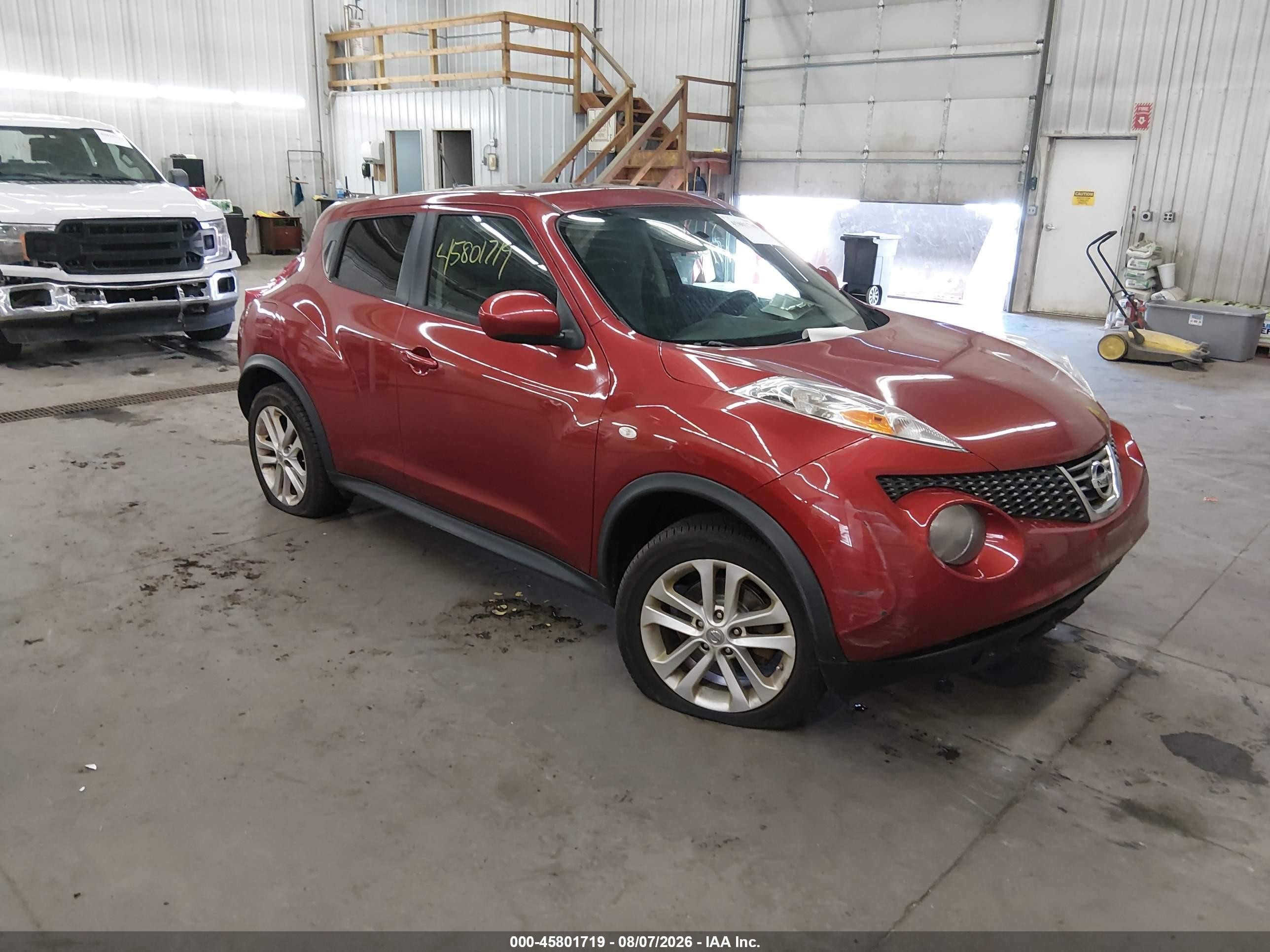 2014 Nissan Juke Sv Red vin: JN8AF5MV3ET482012