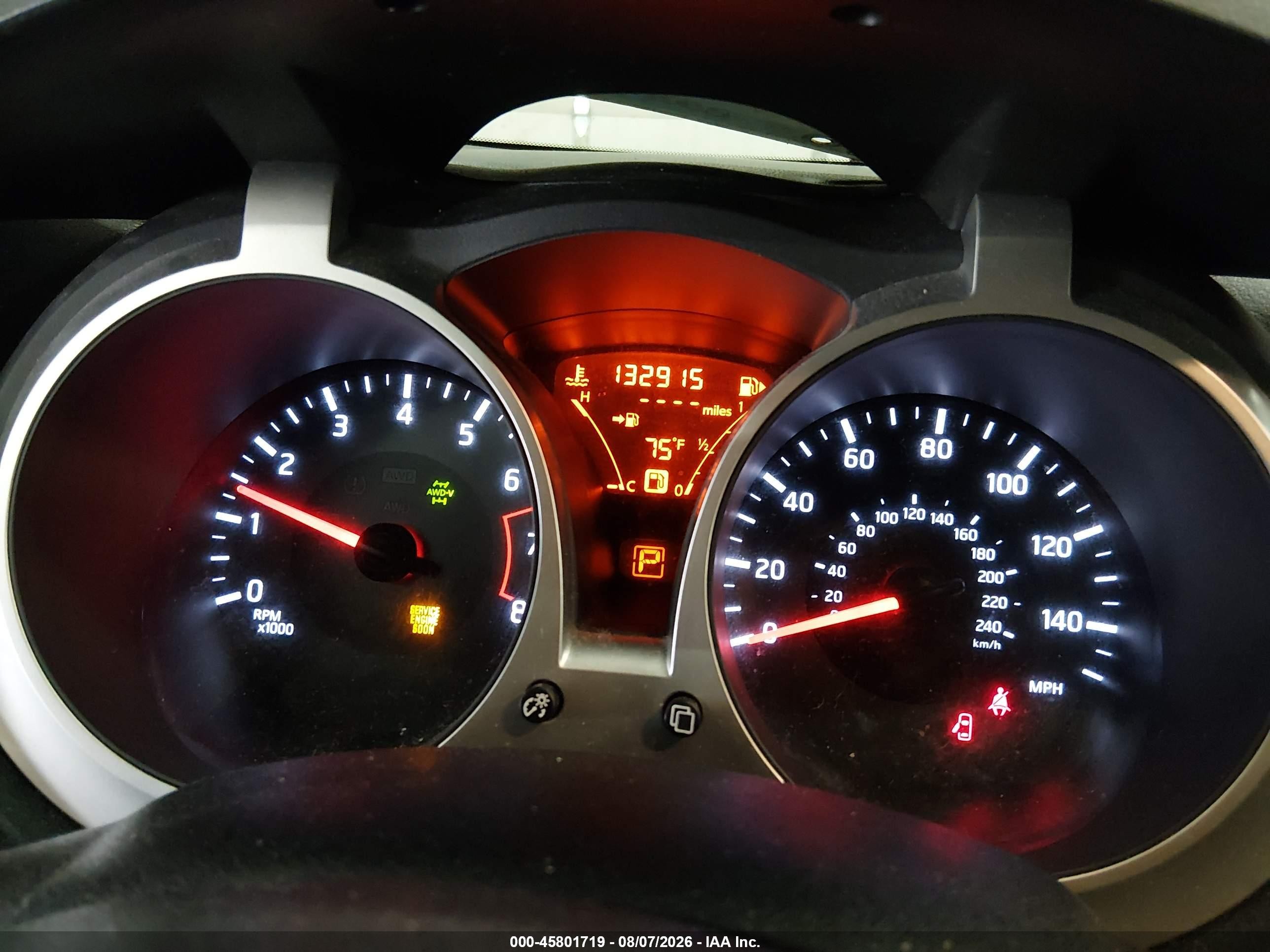 2014 Nissan Juke Sv Red vin: JN8AF5MV3ET482012