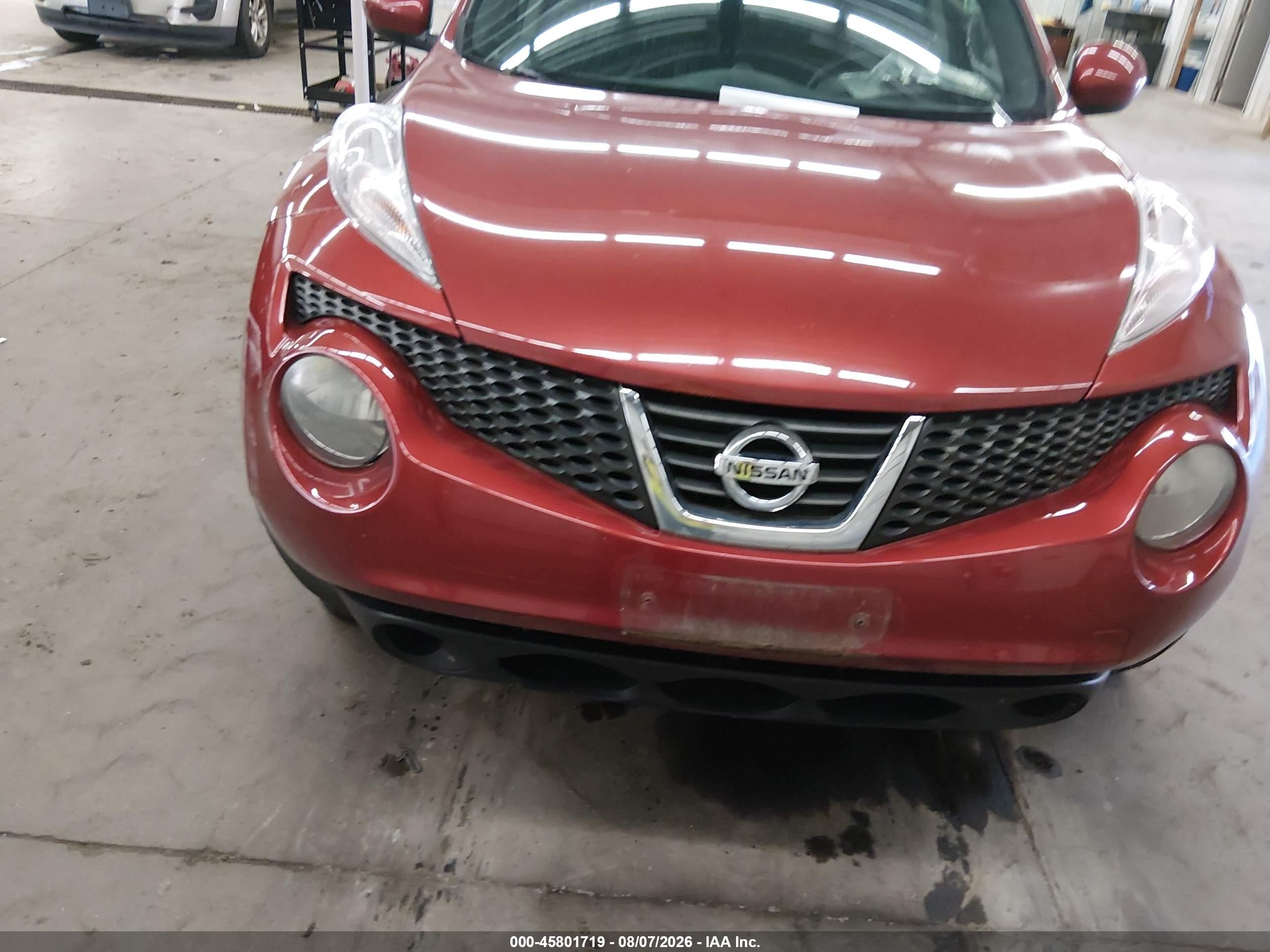 2014 Nissan Juke Sv Red vin: JN8AF5MV3ET482012