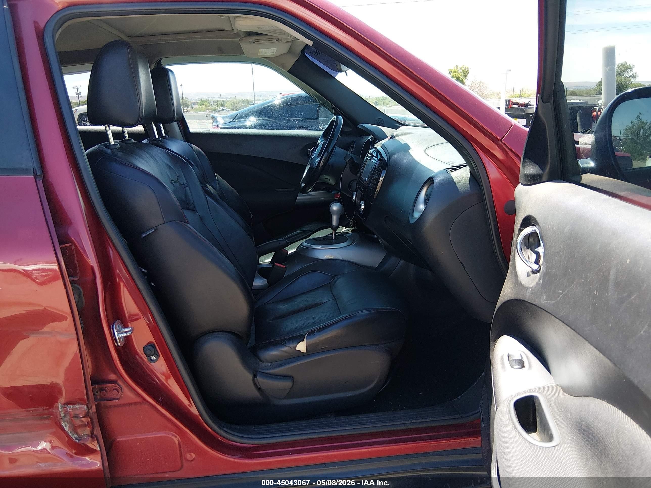2014 Nissan Juke Sl Red vin: JN8AF5MV3ET483290