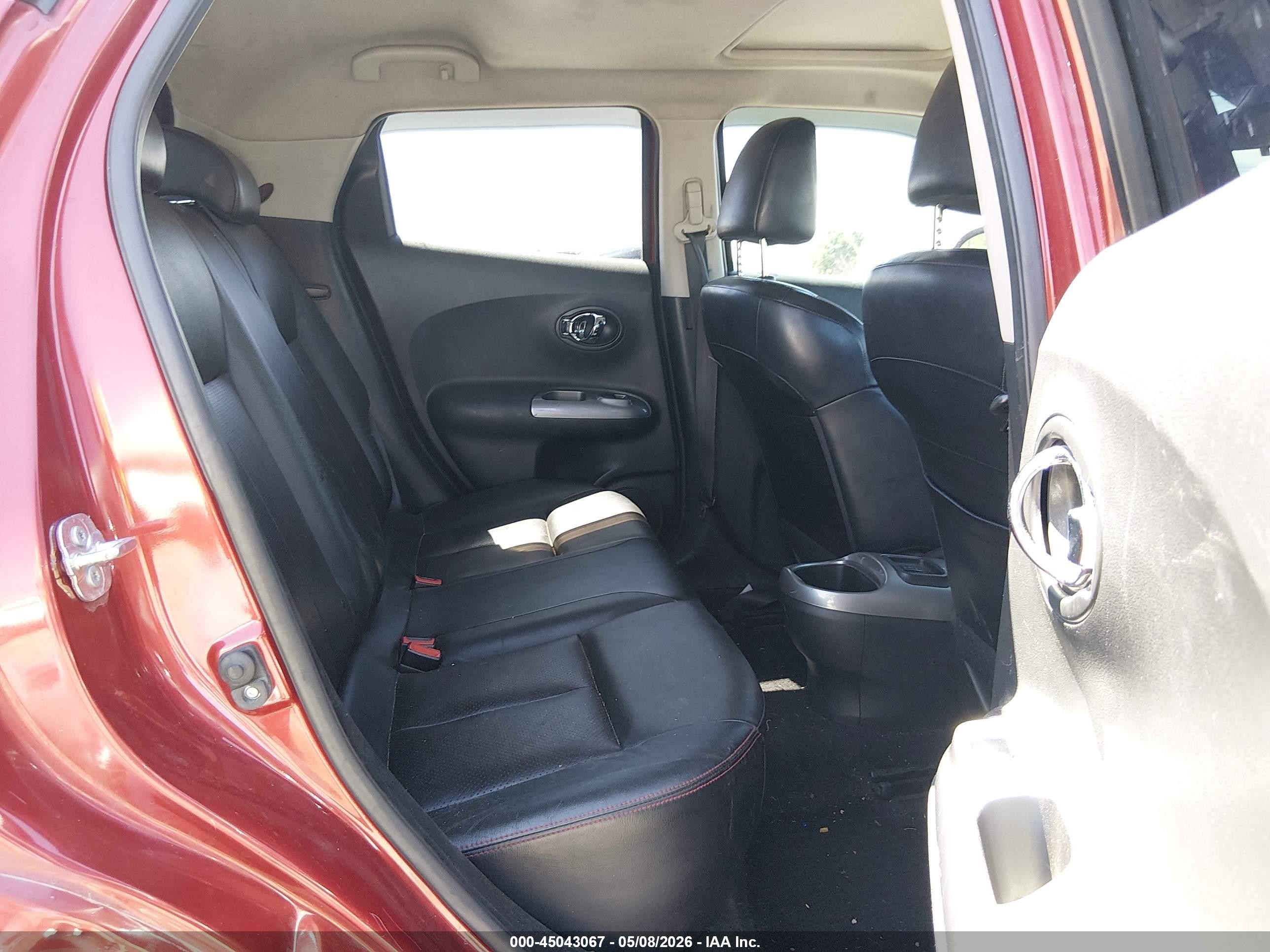 2014 Nissan Juke Sl Red vin: JN8AF5MV3ET483290