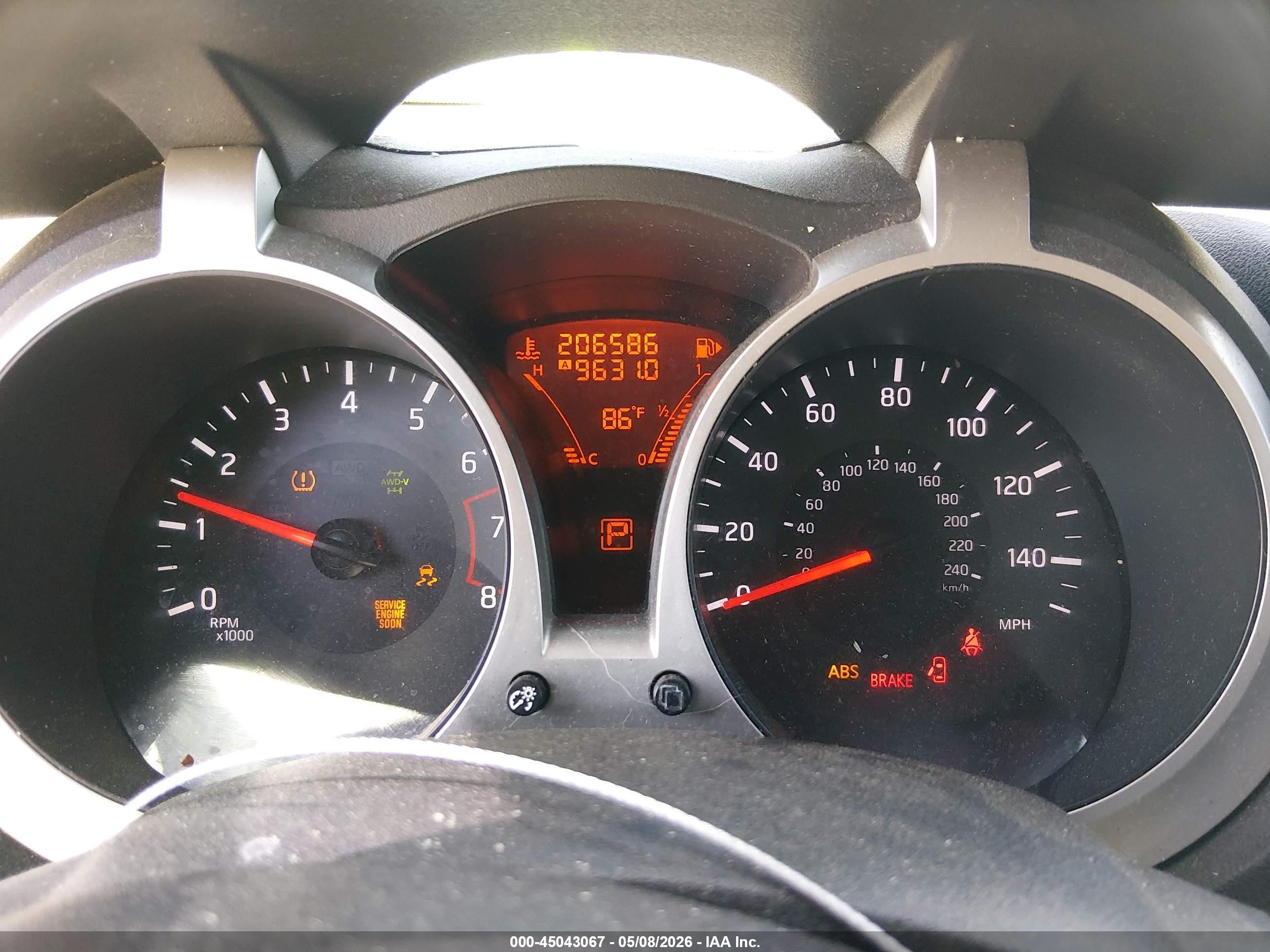 2014 Nissan Juke Sl Red vin: JN8AF5MV3ET483290