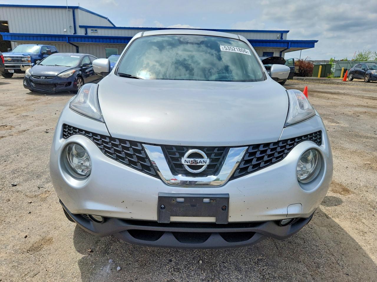 2015 Nissan Juke Sl Silver vin: JN8AF5MV3FT550763