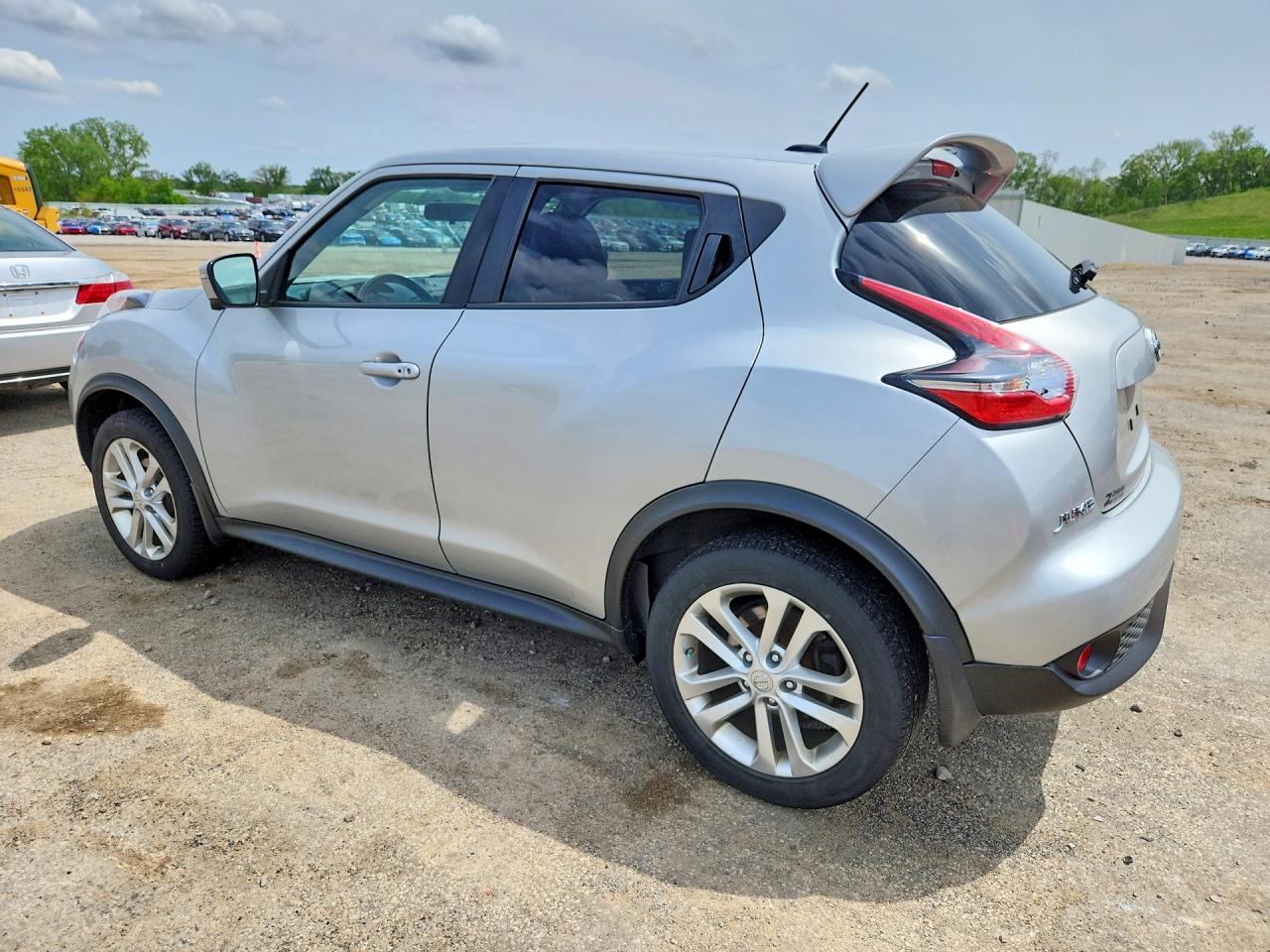 2015 Nissan Juke Sl Silver vin: JN8AF5MV3FT550763