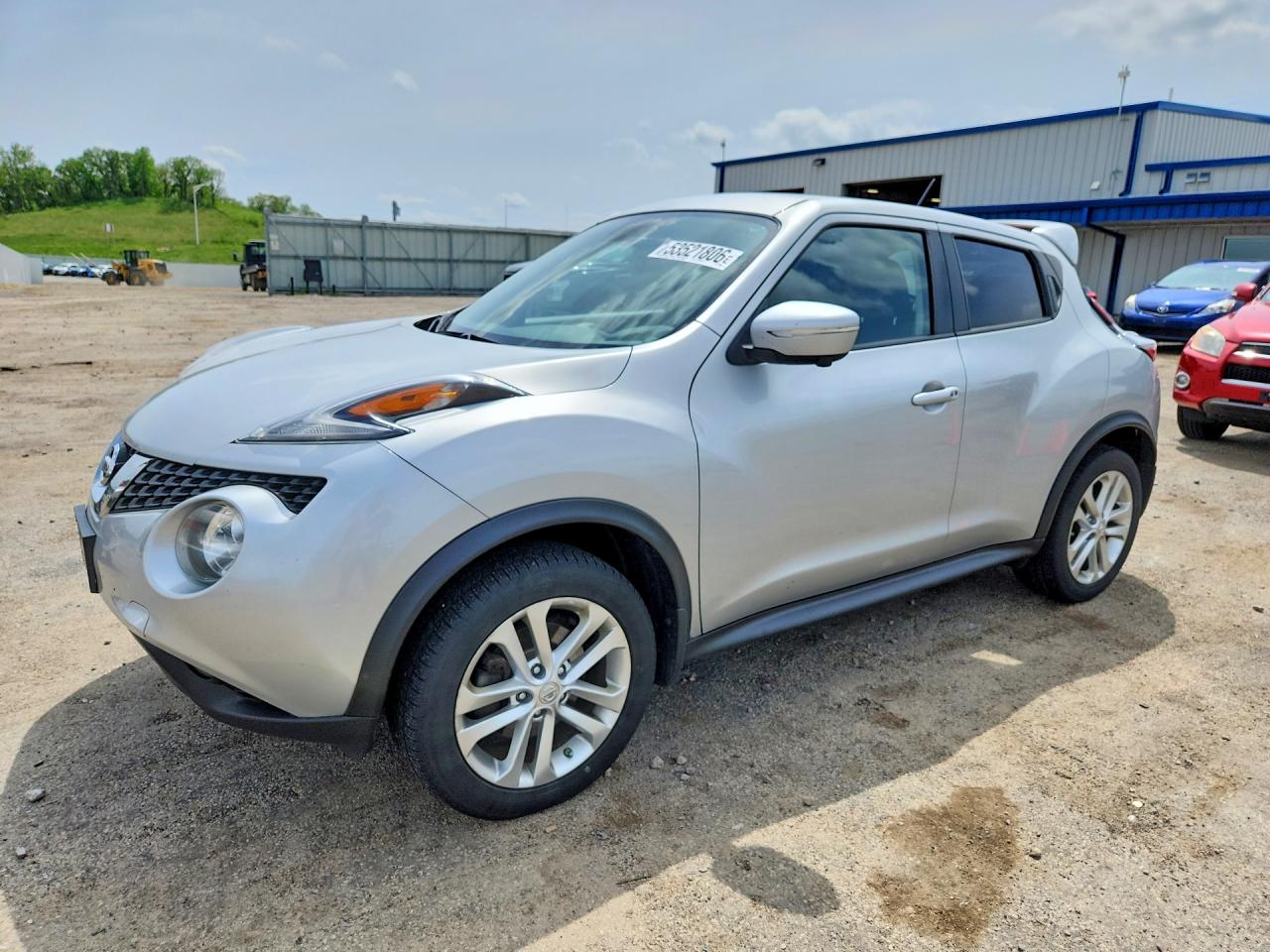 2015 Nissan Juke Sl Silver vin: JN8AF5MV3FT550763