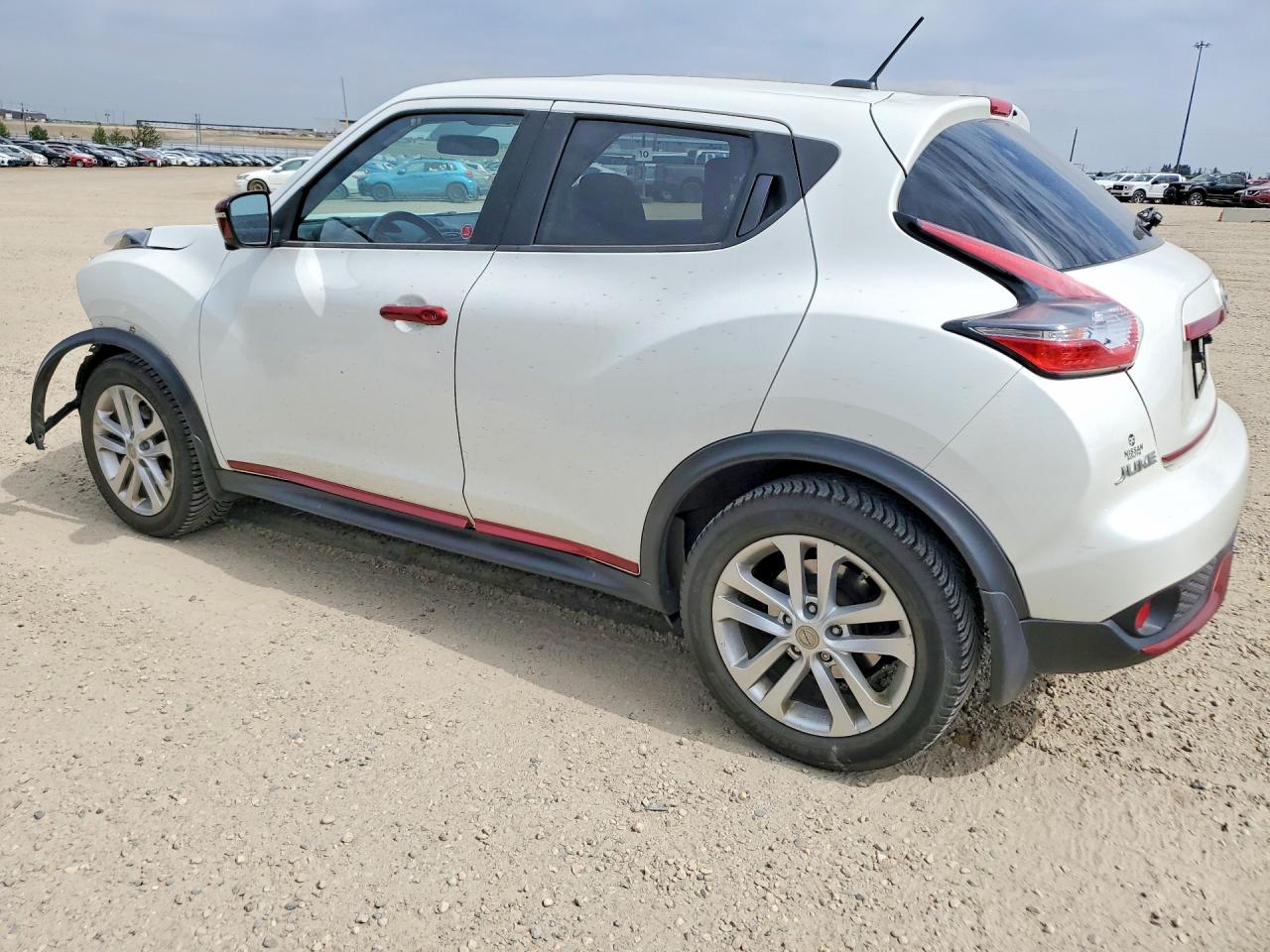 2015 Nissan Juke S White vin: JN8AF5MV3FT554036
