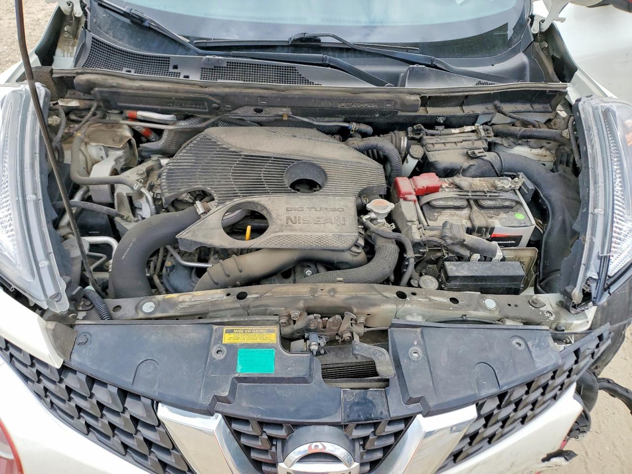 2015 Nissan Juke S White vin: JN8AF5MV3FT554036