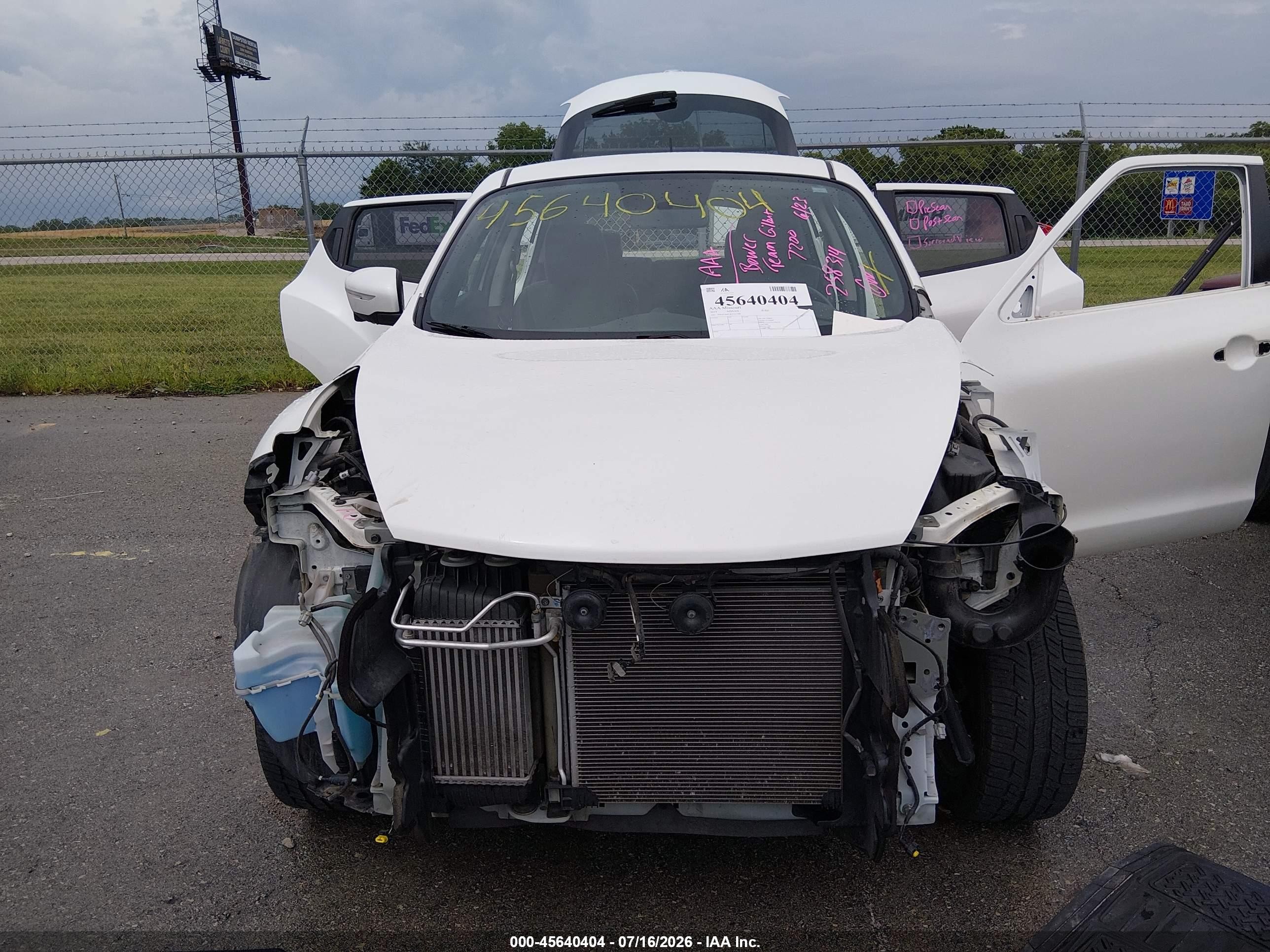 2015 Nissan Juke Sl White vin: JN8AF5MV3FT557700