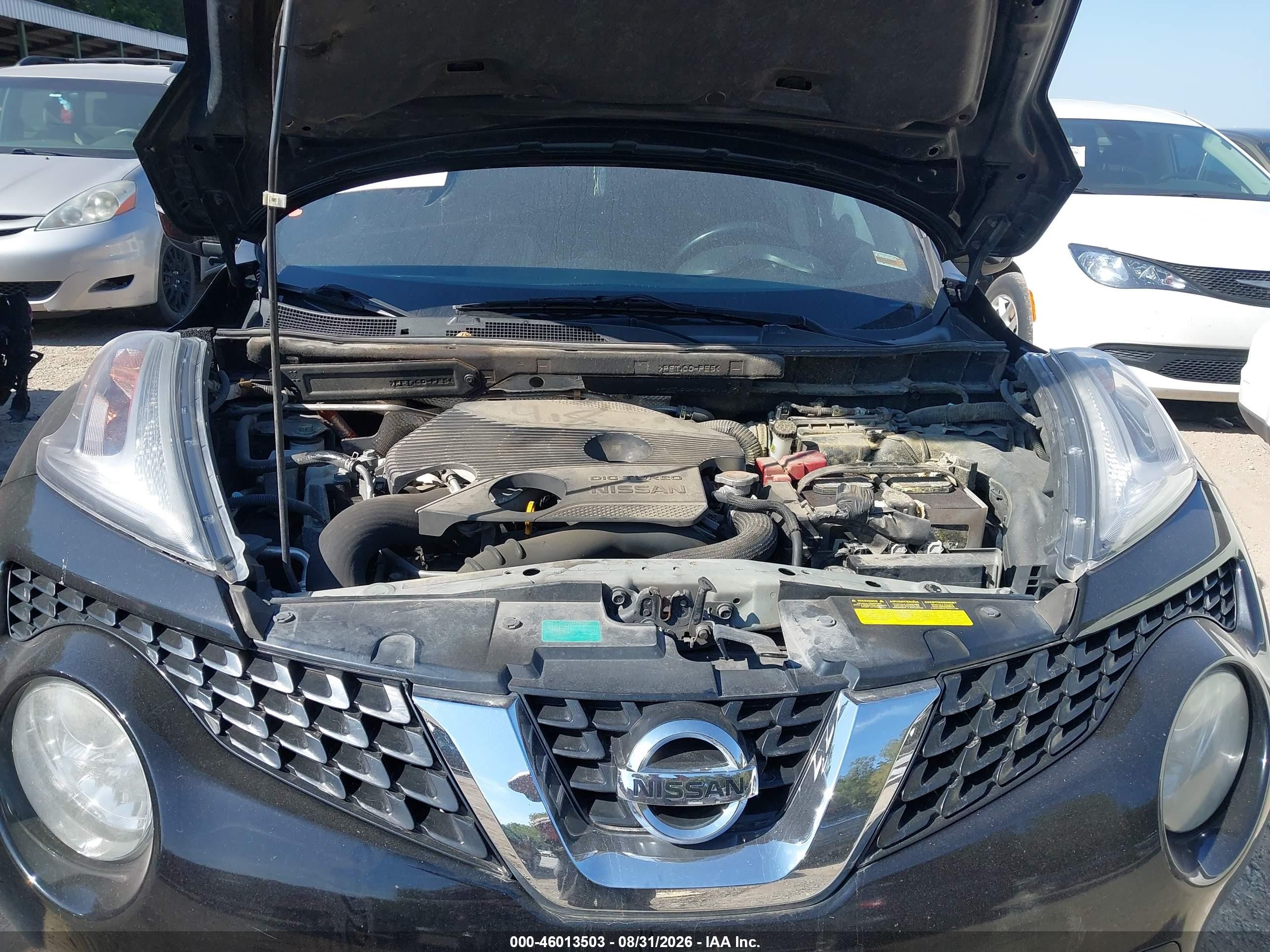 2015 Nissan Juke Sv Black vin: JN8AF5MV3FT565506
