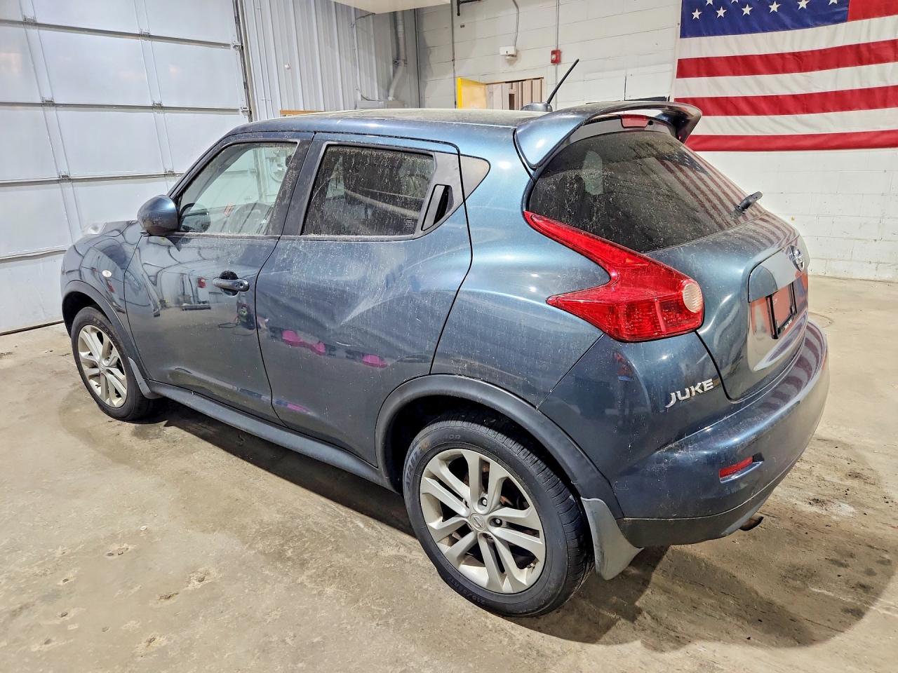 2011 Nissan Juke S Синий vin: JN8AF5MV4BT014169