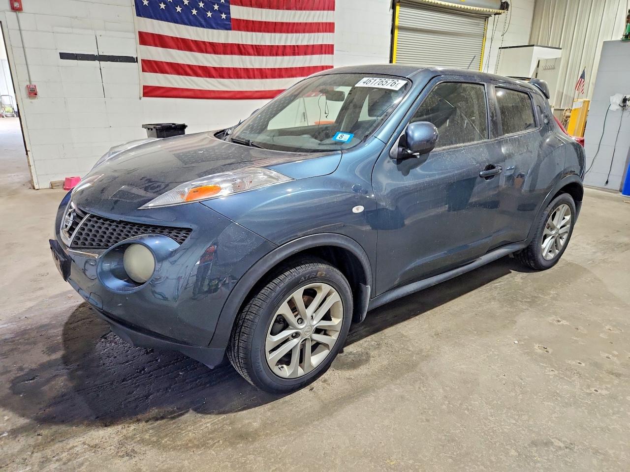 2011 Nissan Juke S Синий vin: JN8AF5MV4BT014169