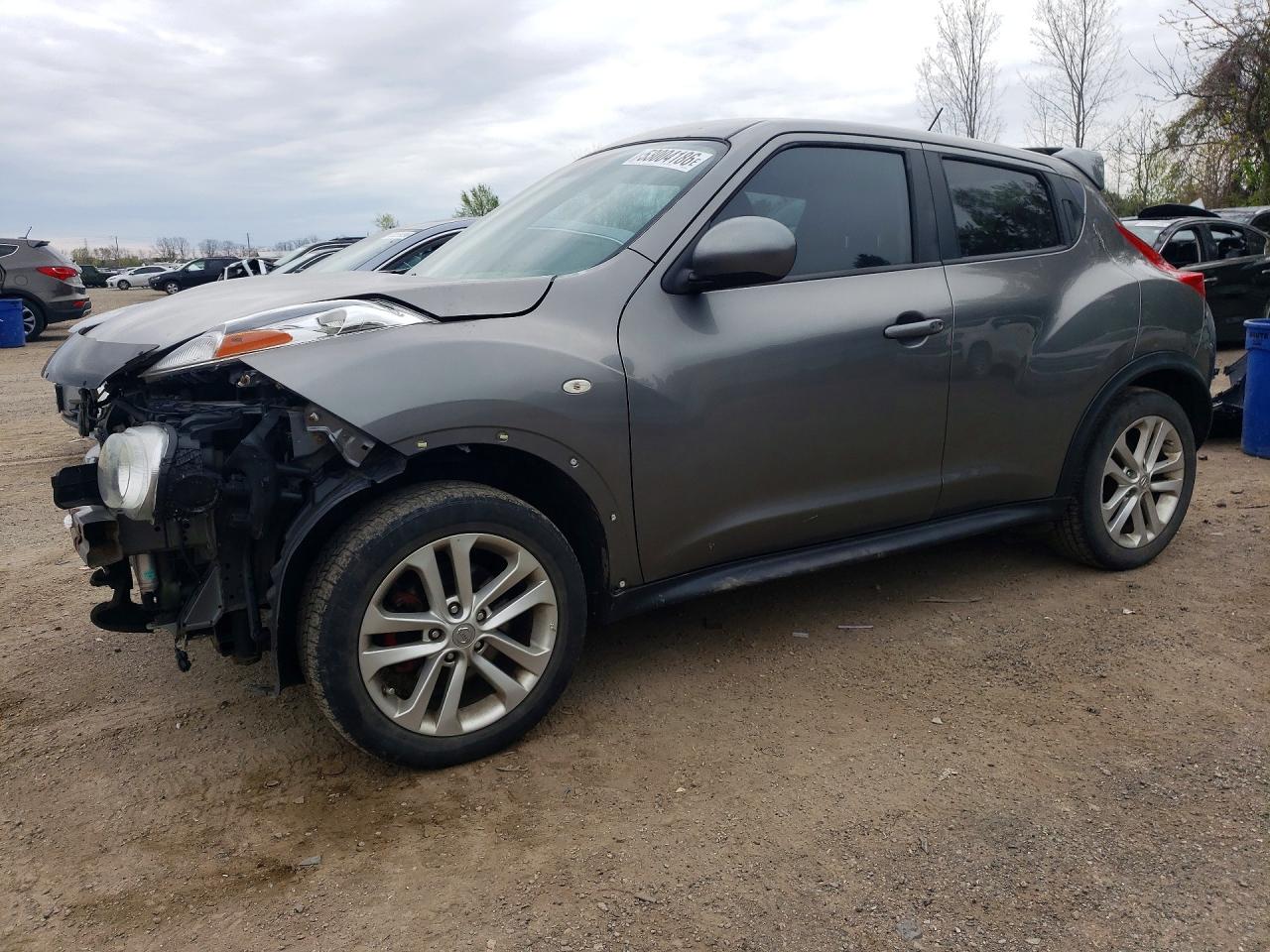 2011 Nissan Juke S Gray vin: JN8AF5MV4BT021526