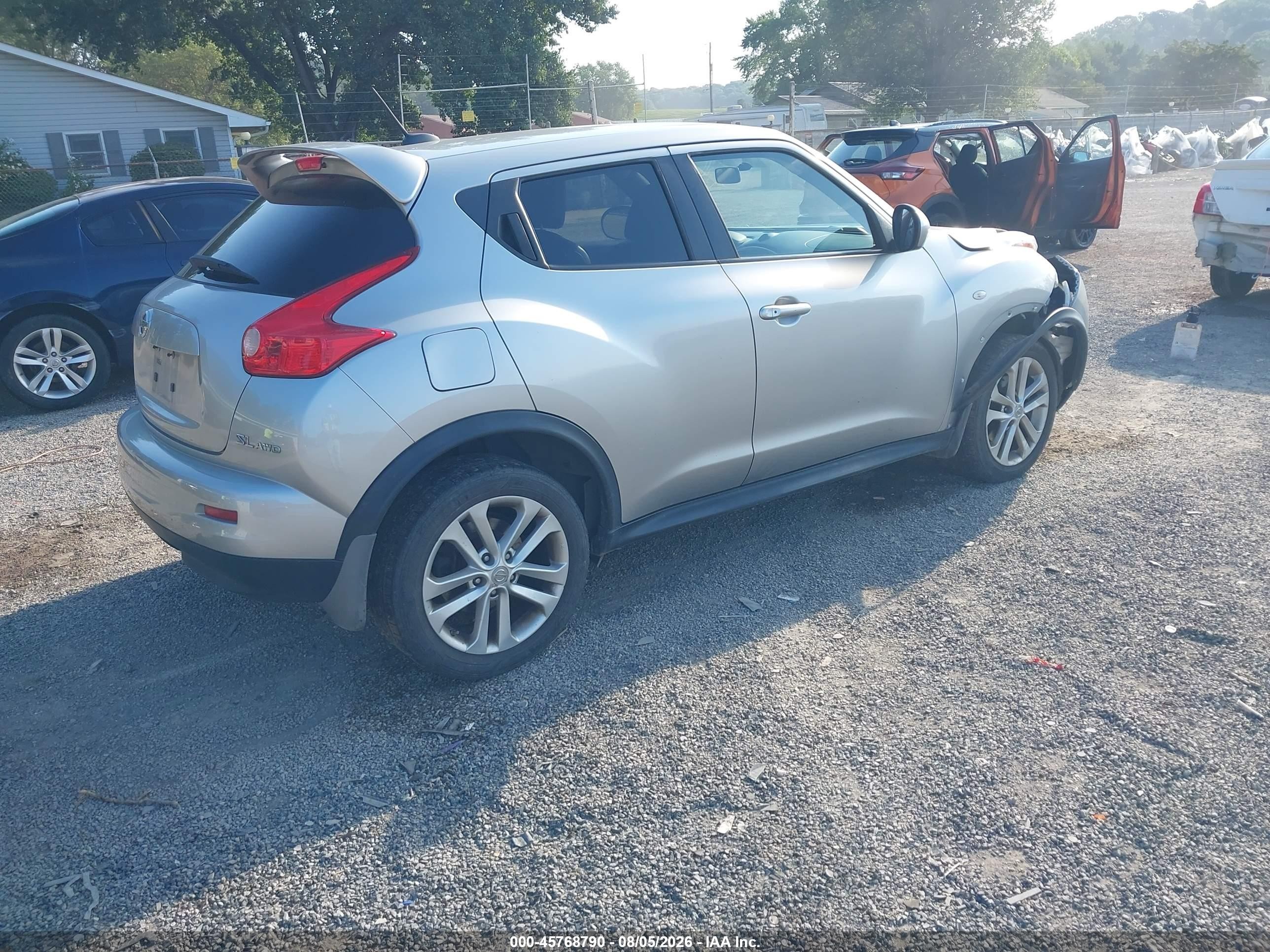 2011 Nissan Juke Sl Silver vin: JN8AF5MV4BT024281